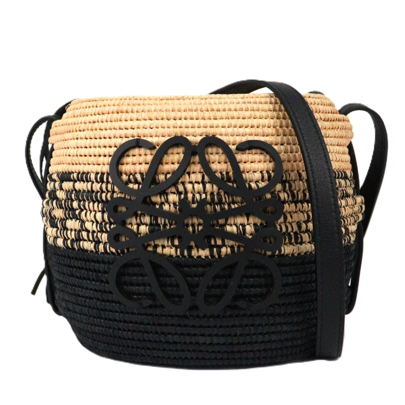 LOEWE A223Z48X07 BEEHIVE BASKET CROSSBODY BAG