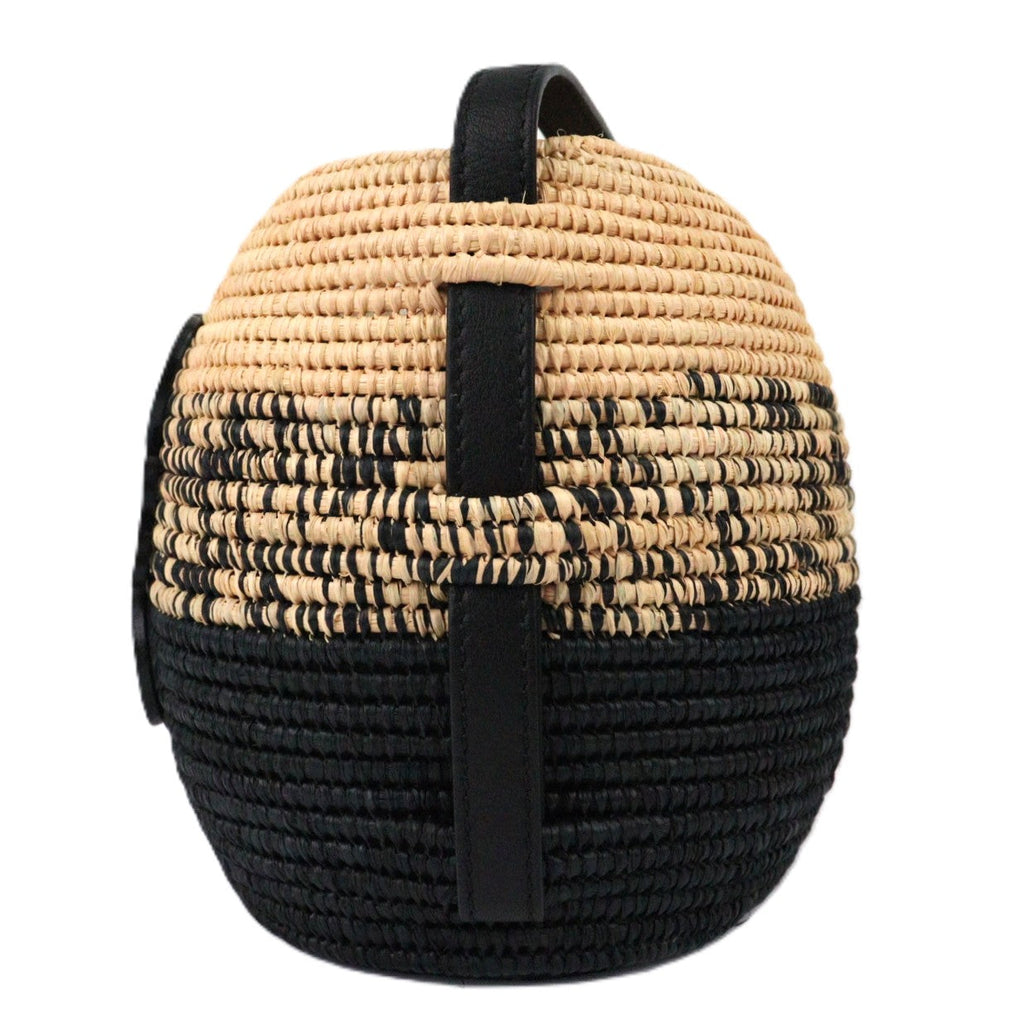 LOEWE A223Z48X07 BEEHIVE BASKET CROSSBODY BAG