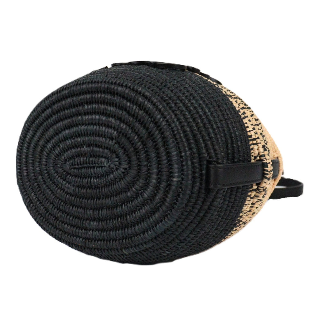 LOEWE A223Z48X07 BEEHIVE BASKET CROSSBODY BAG