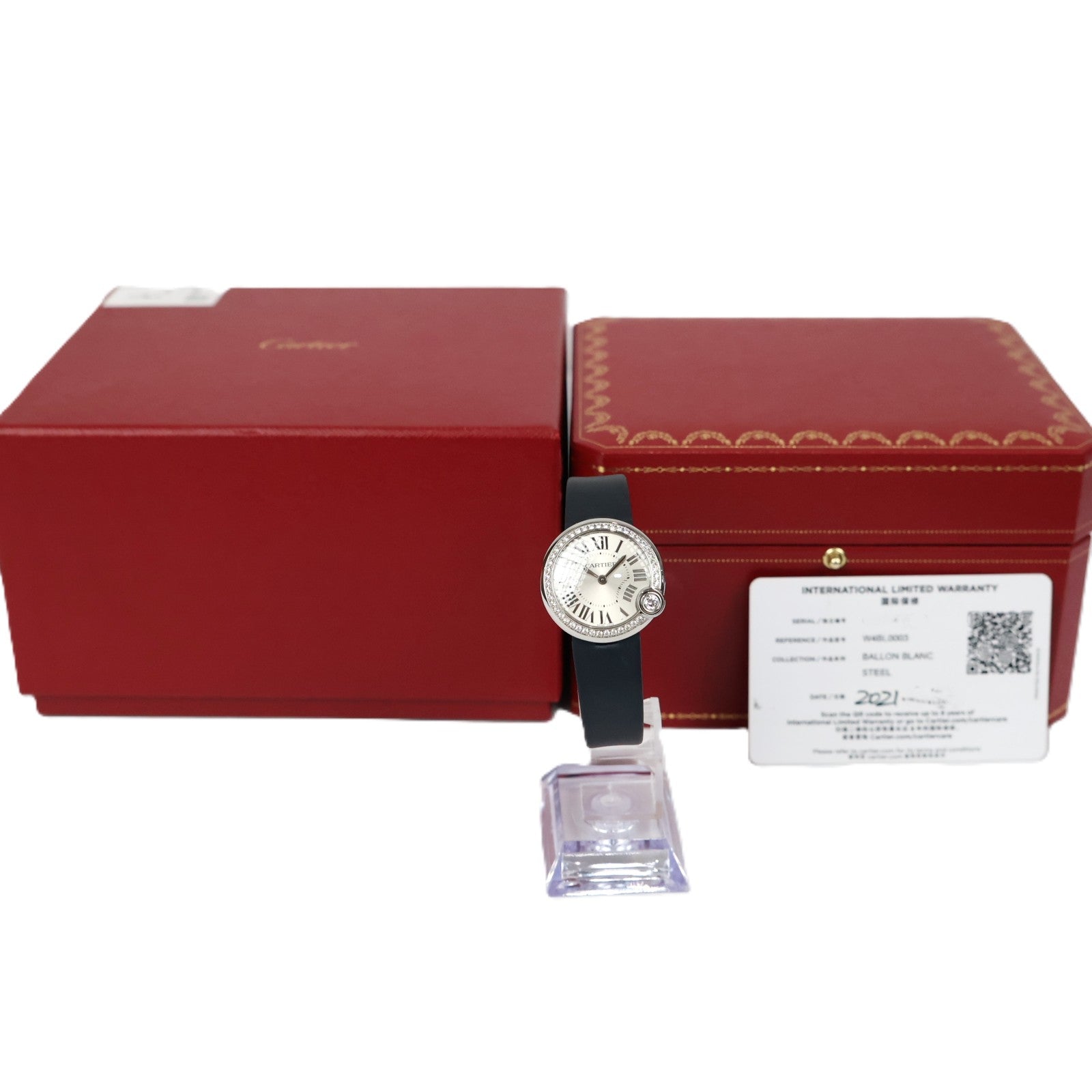 Cartier W4BL0003 Ballon Blanc
