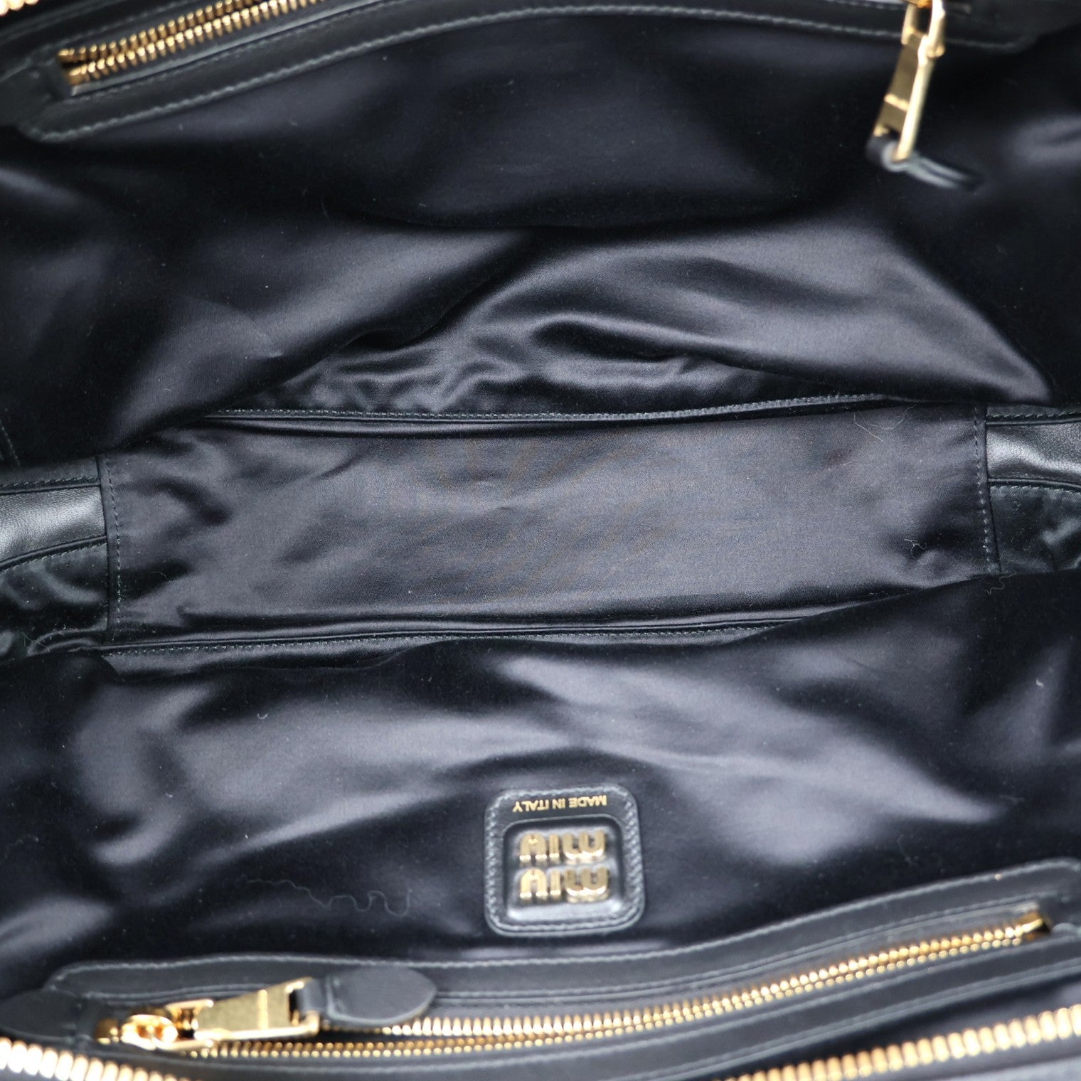 MIUMIU 5BB117 BEAU LARGE HANDBAG