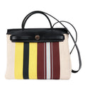 HERMES 085372CK HERBAG ZIP RAYRES D'EQUIPAGE 31 HANDBAG