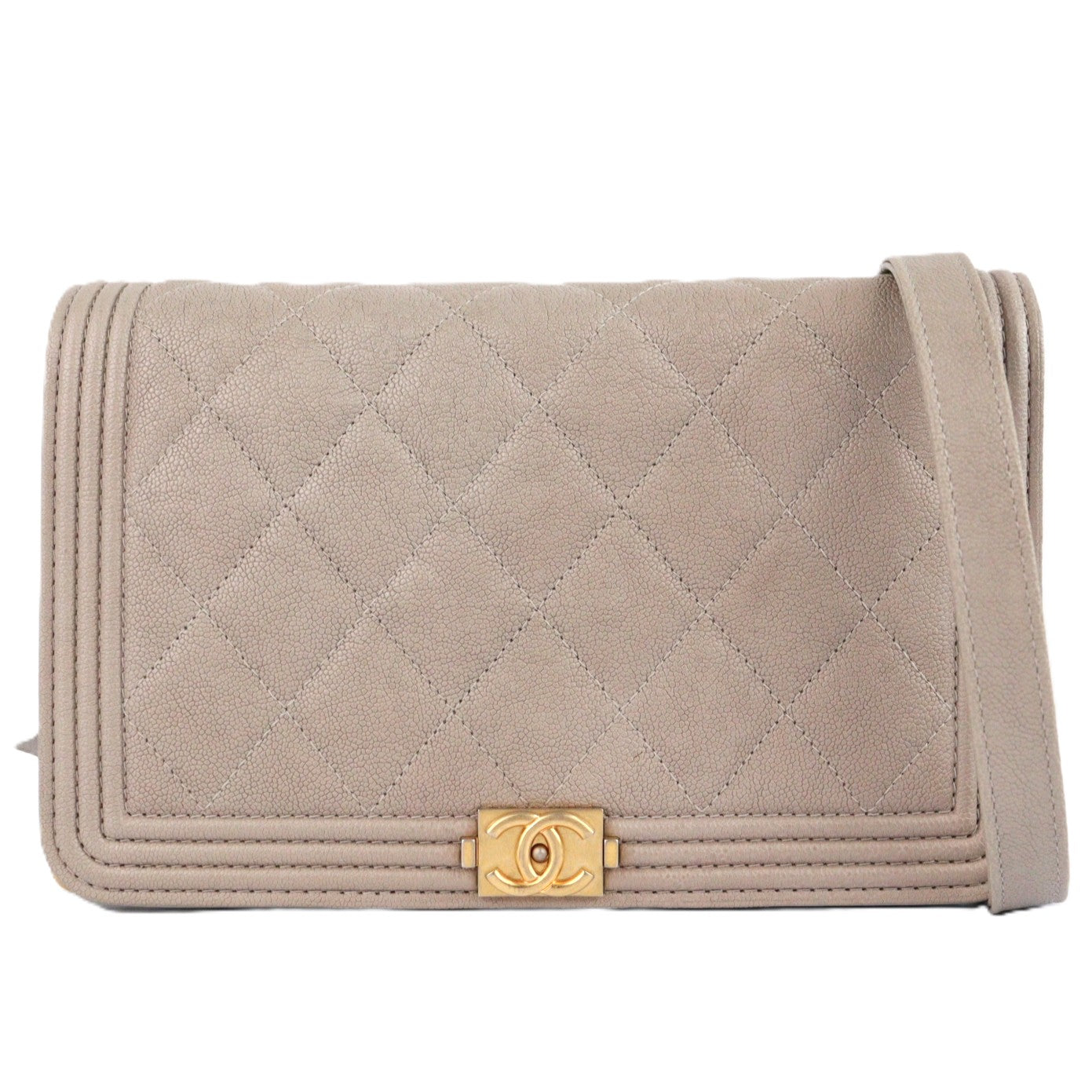 CHANEL 81969 BOY CHANEL WALLET ON CHAIN