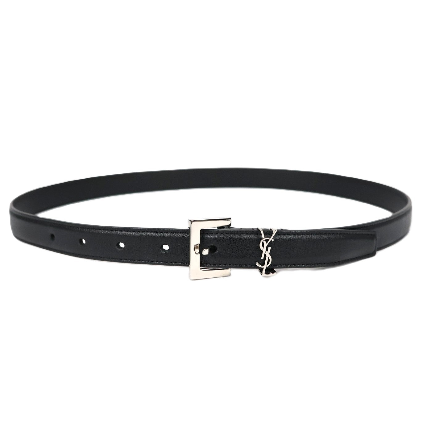SAINT LAURENT 554465 BOO0N CASSANDRE BELT