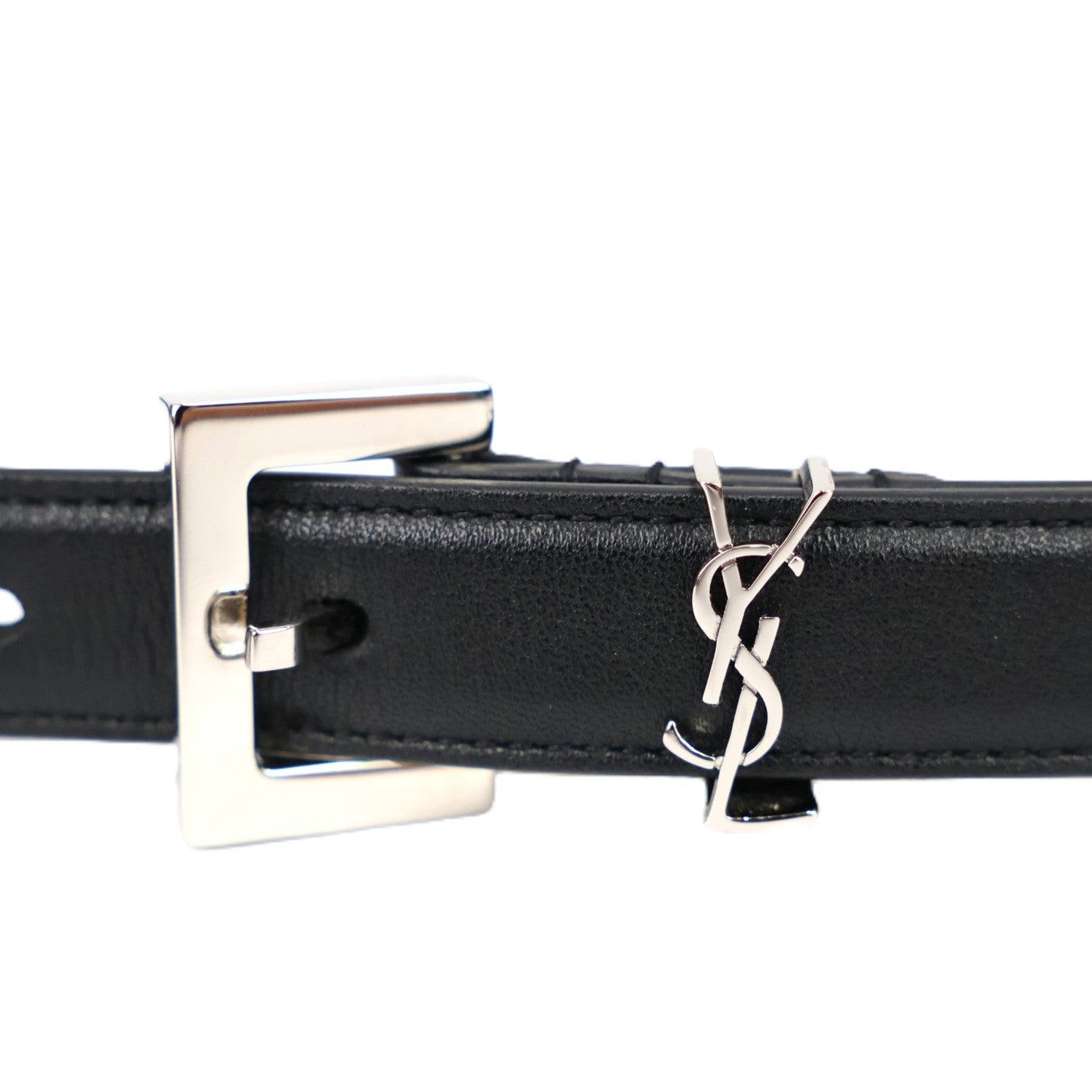 SAINT LAURENT 554465 BOO0N CASSANDRE BELT