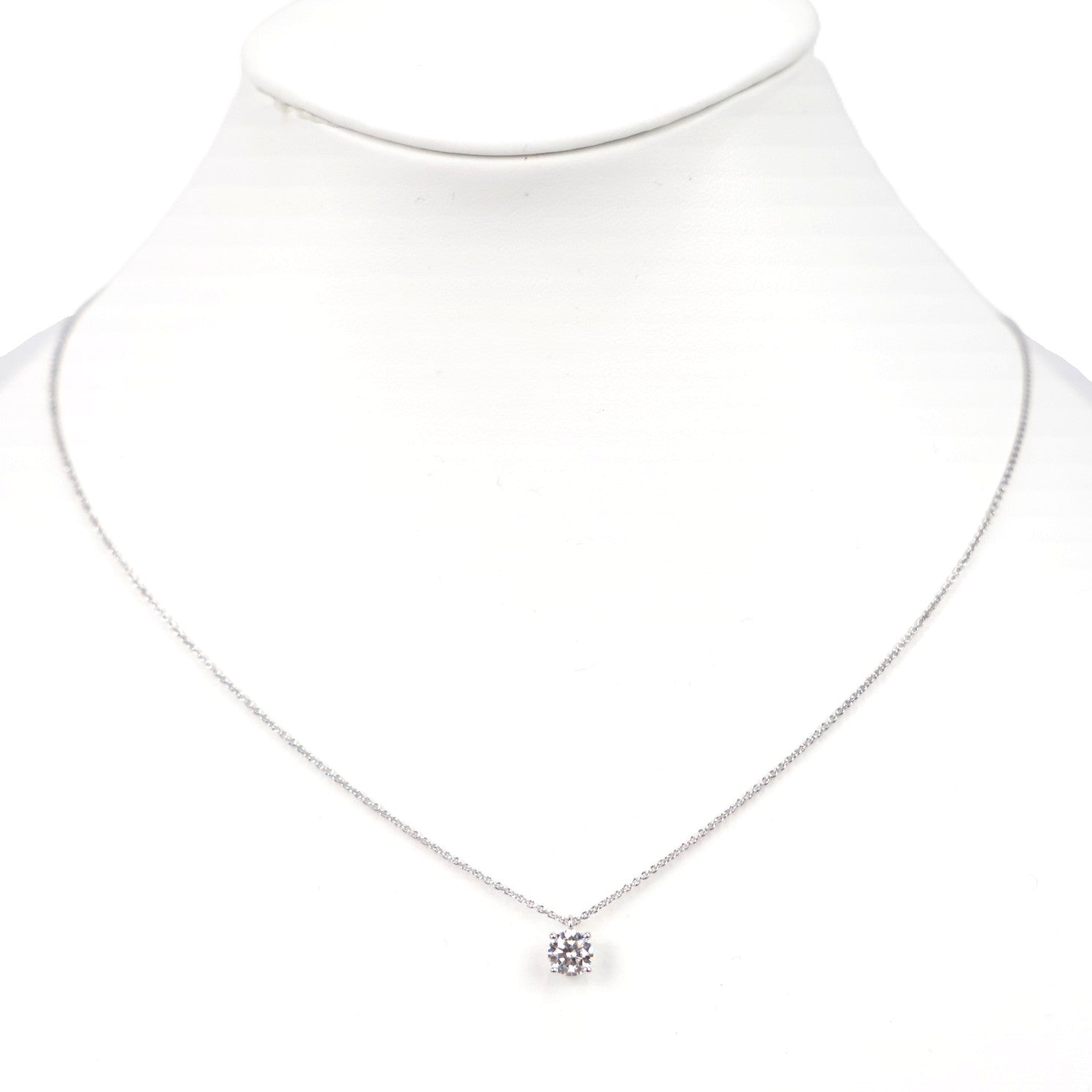 GRAFF Classic Graff Round Diamond 0.75ct-G-VS2-3EX H&A Necklace