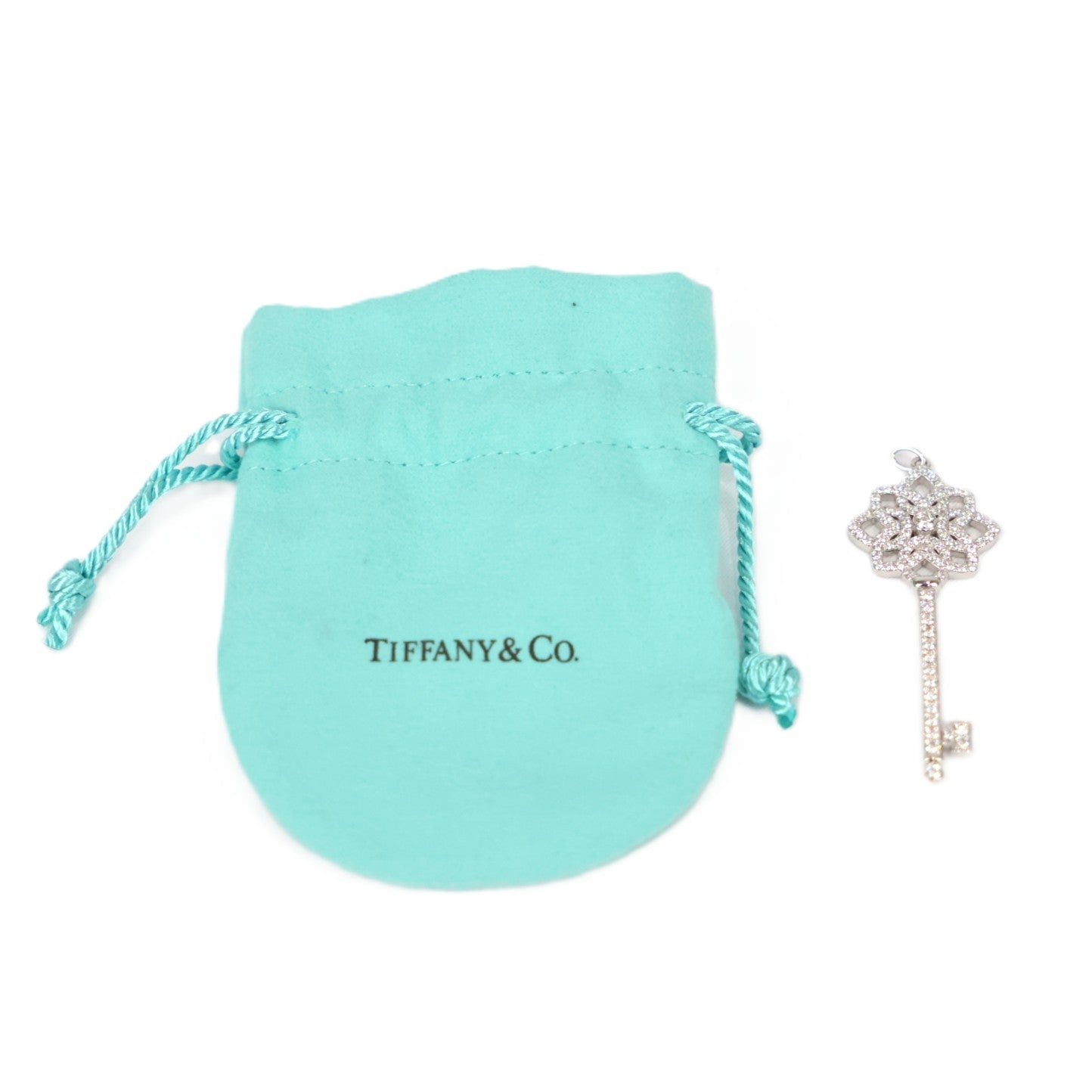 TIFFANY & Co. Woven Key Pendant