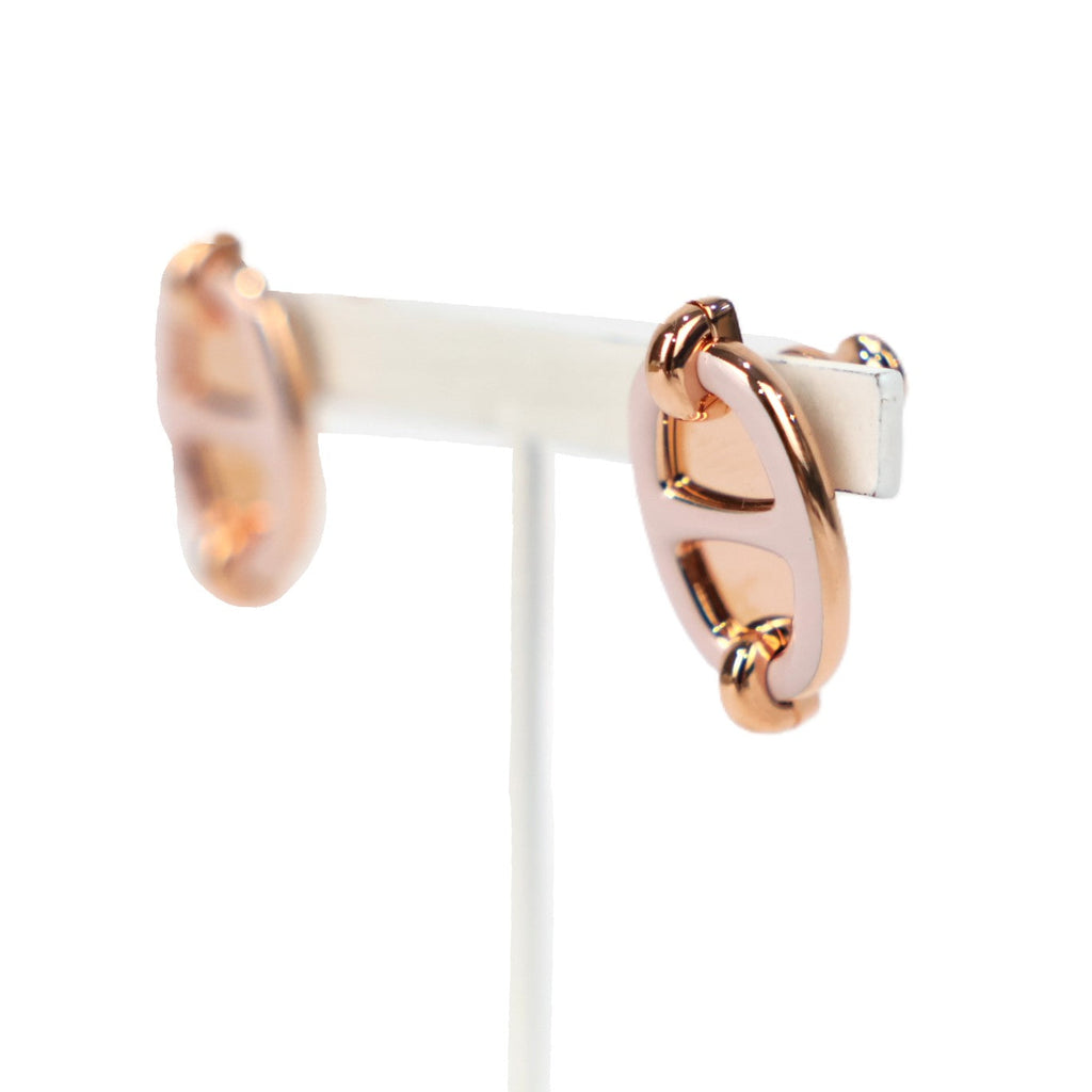 HERMES 100052FO MAILLON MINI EARRINGS