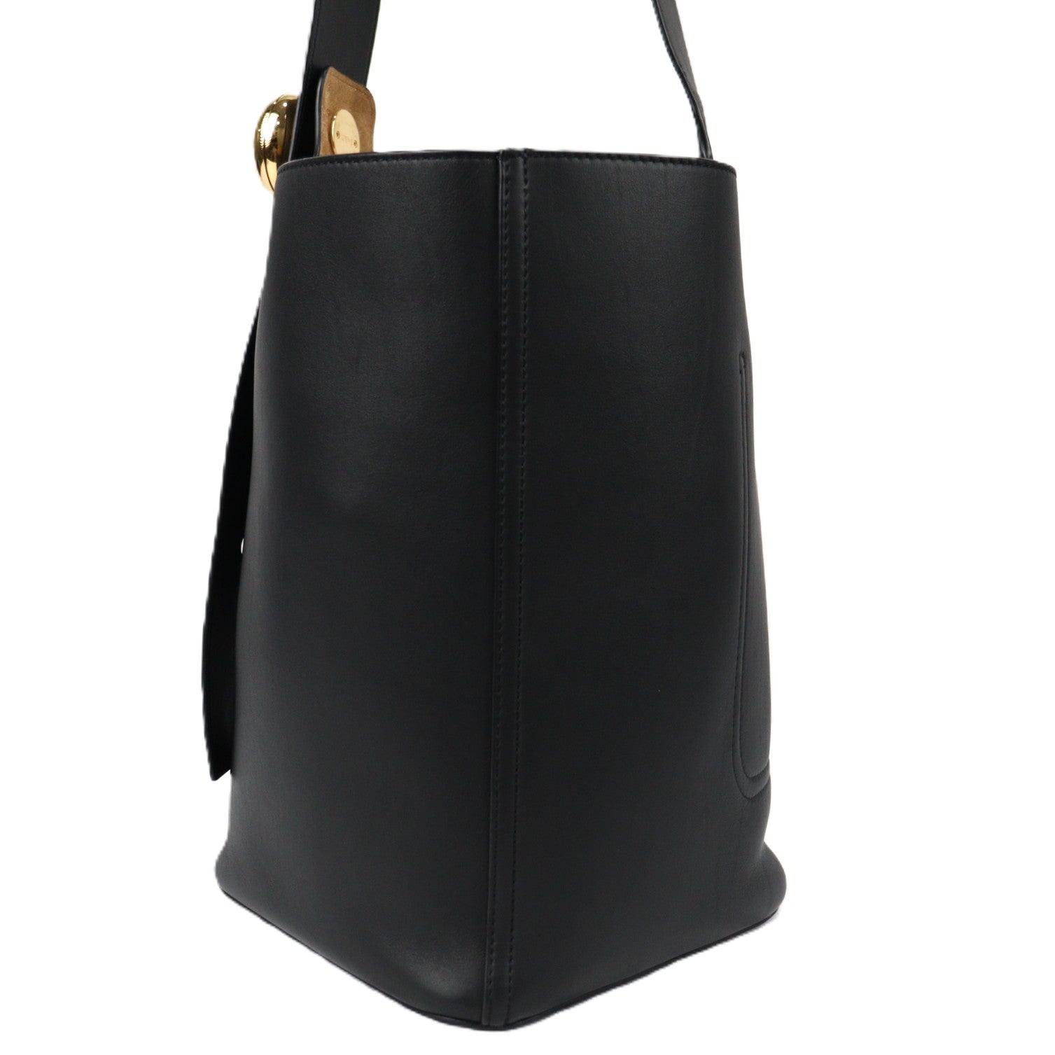 LOEWE AANBBBWX01 PEBBLE BUCKET BAG MEDIUM SHOULDER BAG
