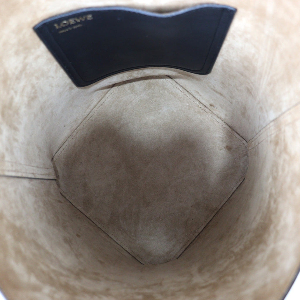 LOEWE AANBBBWX01 PEBBLE BUCKET BAG MEDIUM SHOULDER BAG