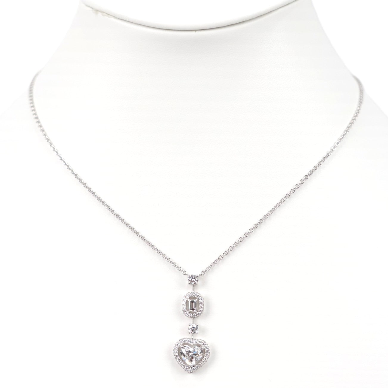 GRAFF Icon 1.01ct-F-IF-Heart Necklace