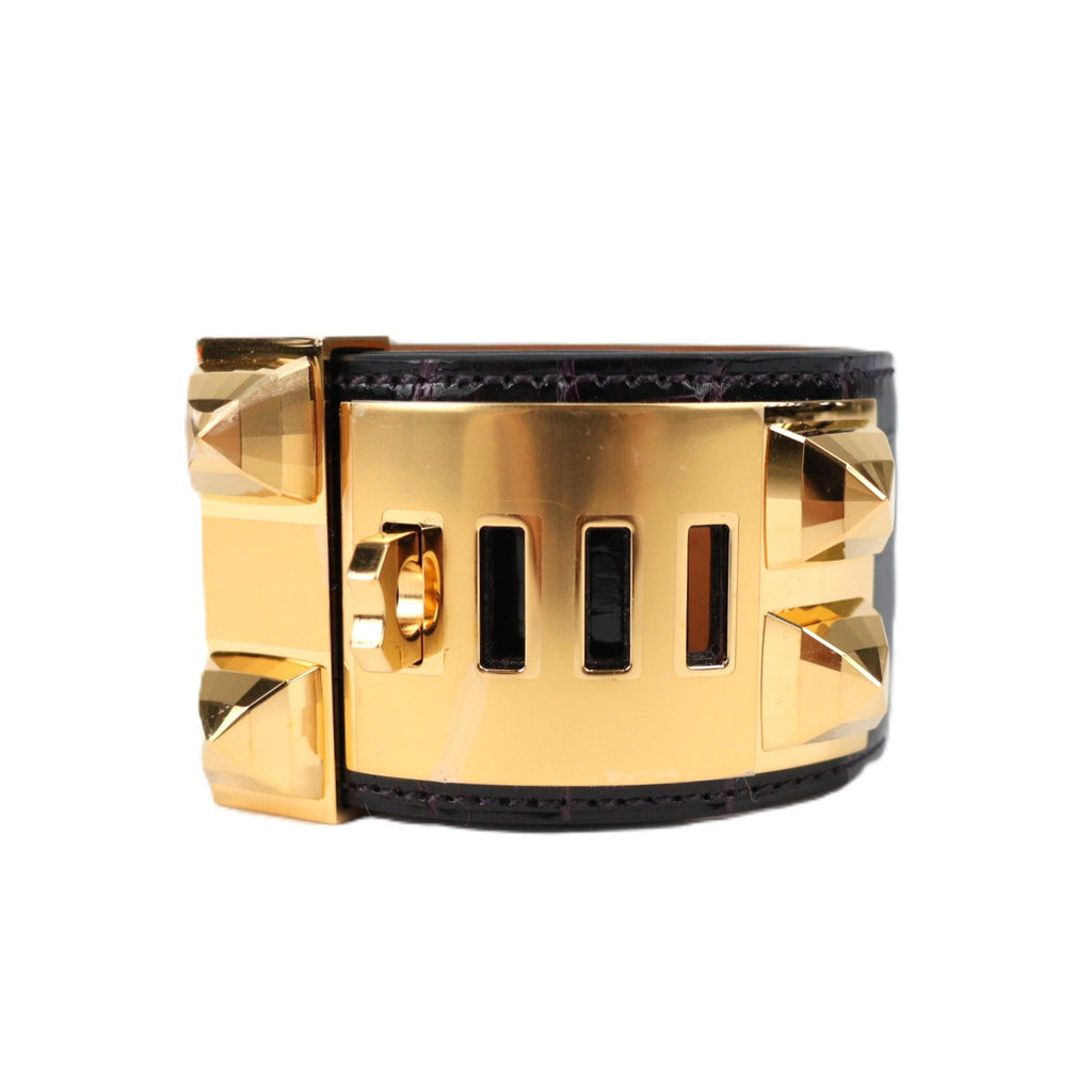 HERMES 066305CC COLLIER DE CHIEN T3 BRACELET