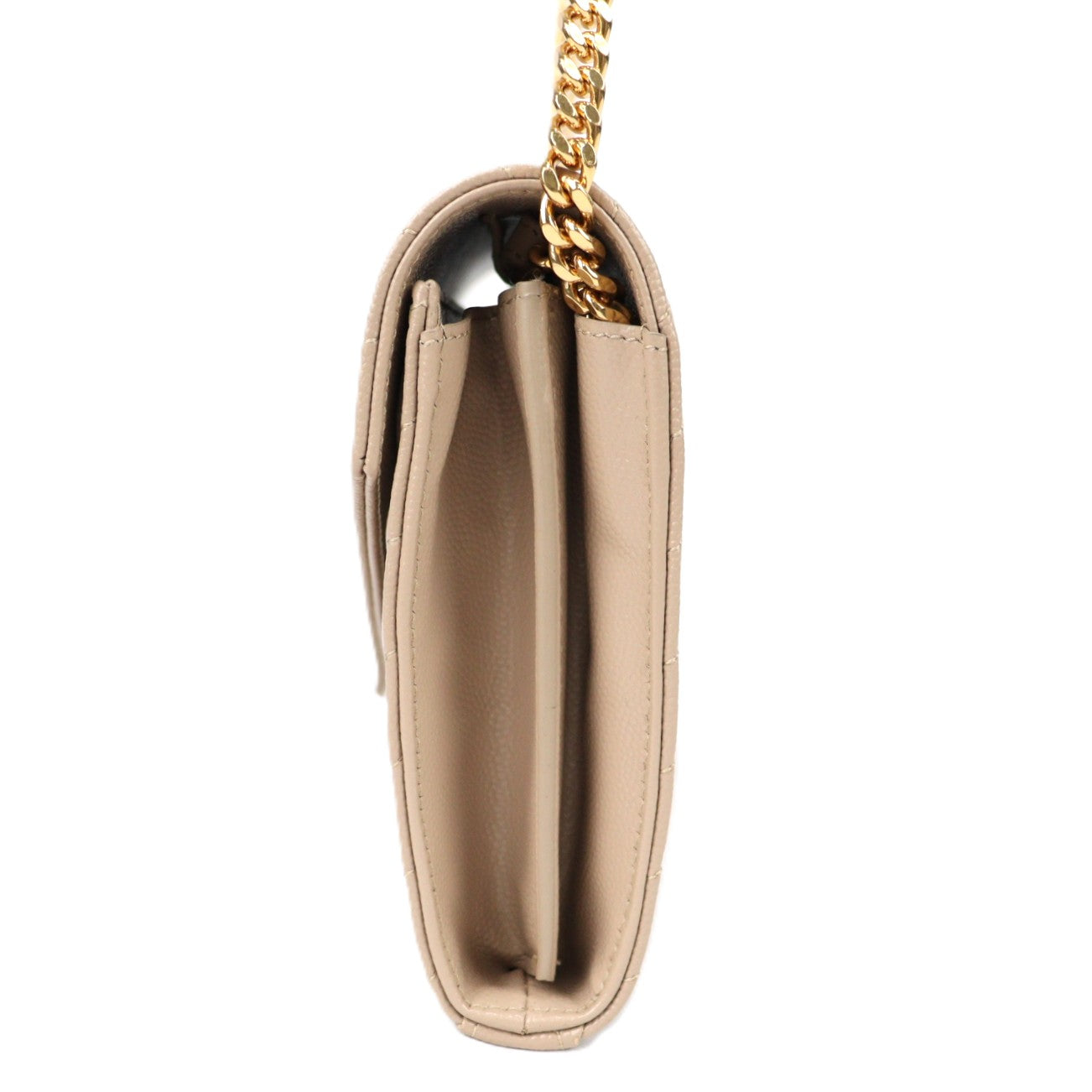 SAINT LAURENT 377828 CASSANDRE WALLET ON CHAIN