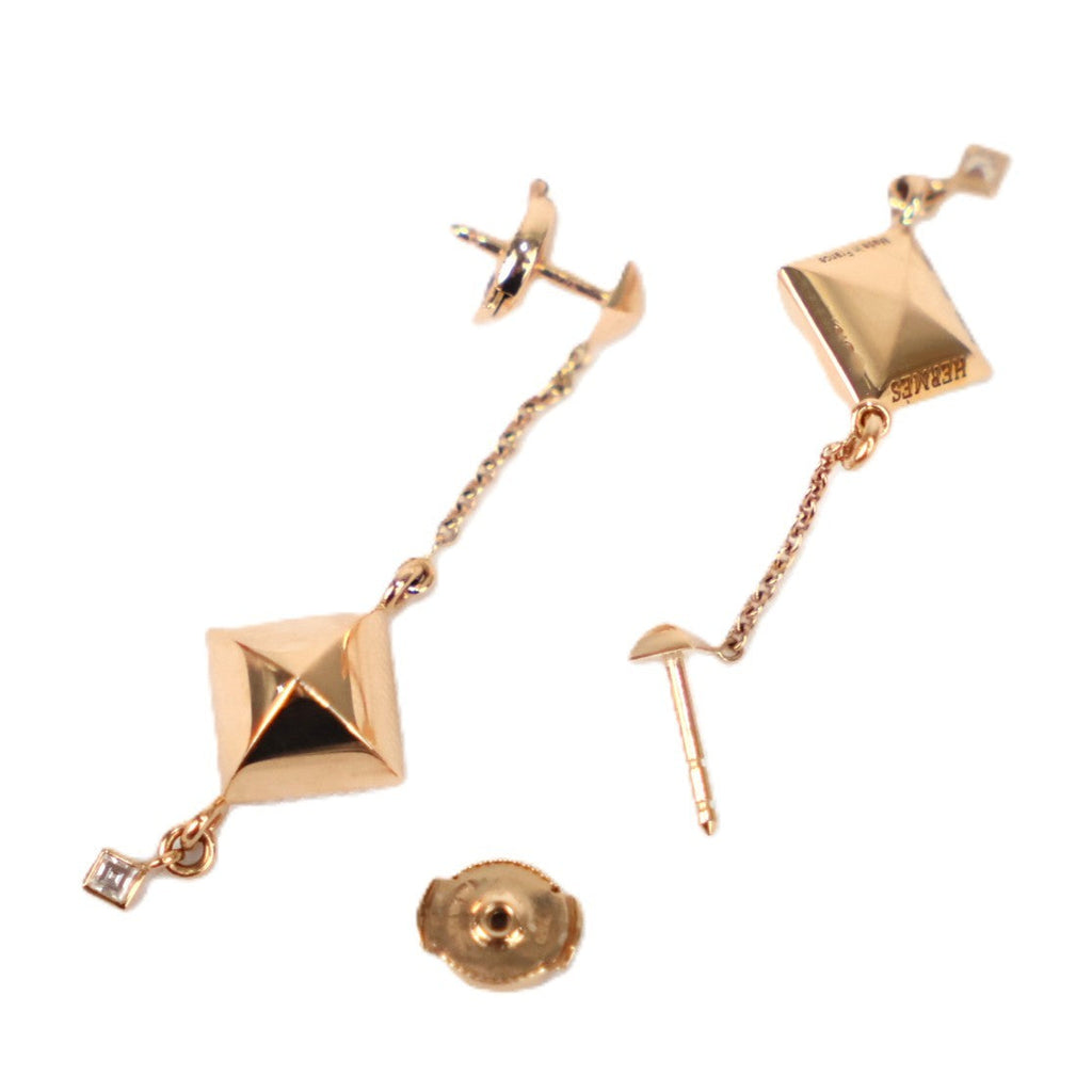 HERMES H108034B Collier de Chien Rock Earrings