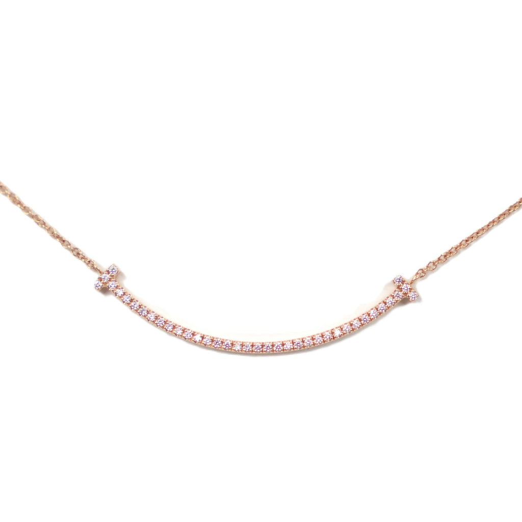 TIFFANY & Co. T Smile Small Necklace