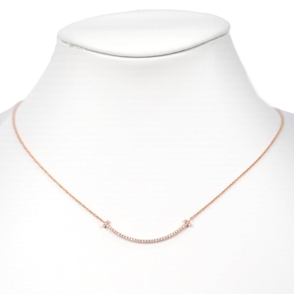 TIFFANY & Co. T Smile Small Necklace
