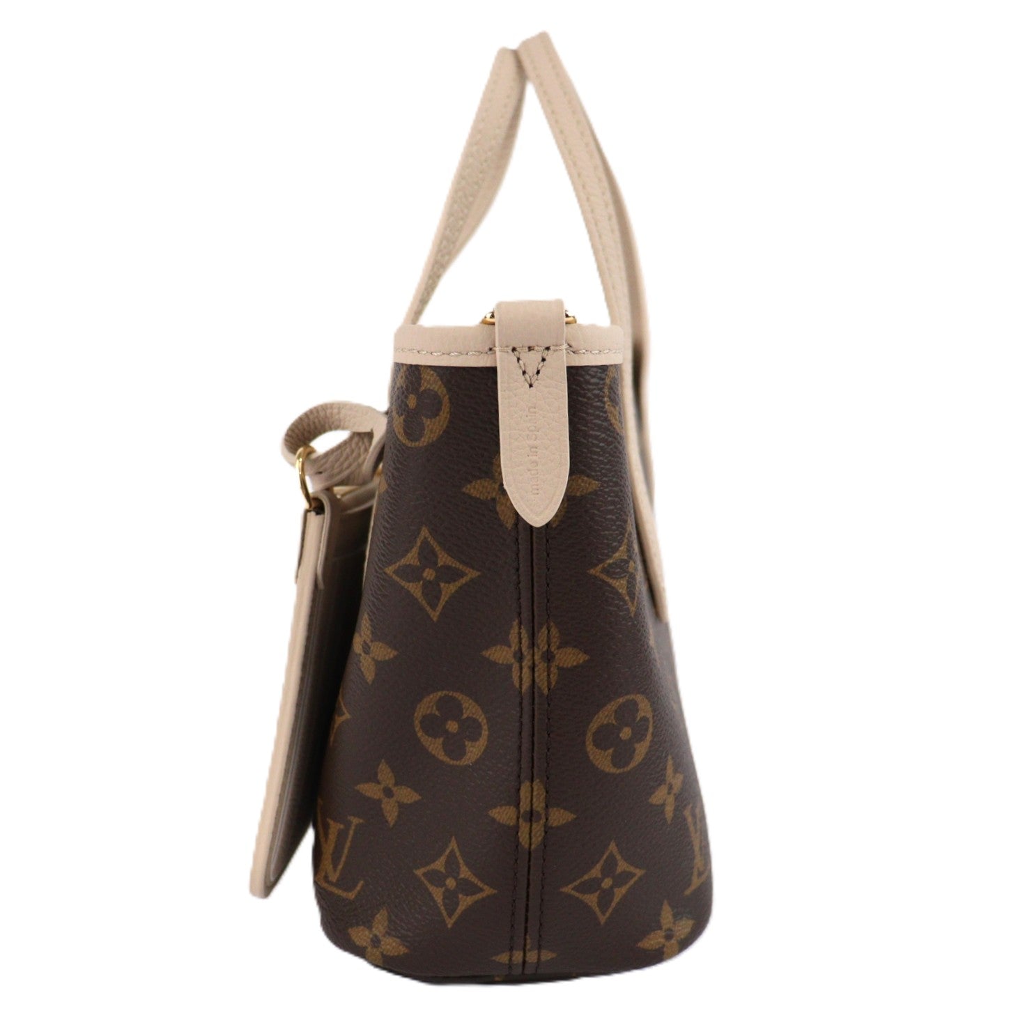 LOUIS VUITTON M25657 NEVERFULL BANDOULIERE INSIDE OUT BB TOTE BAG