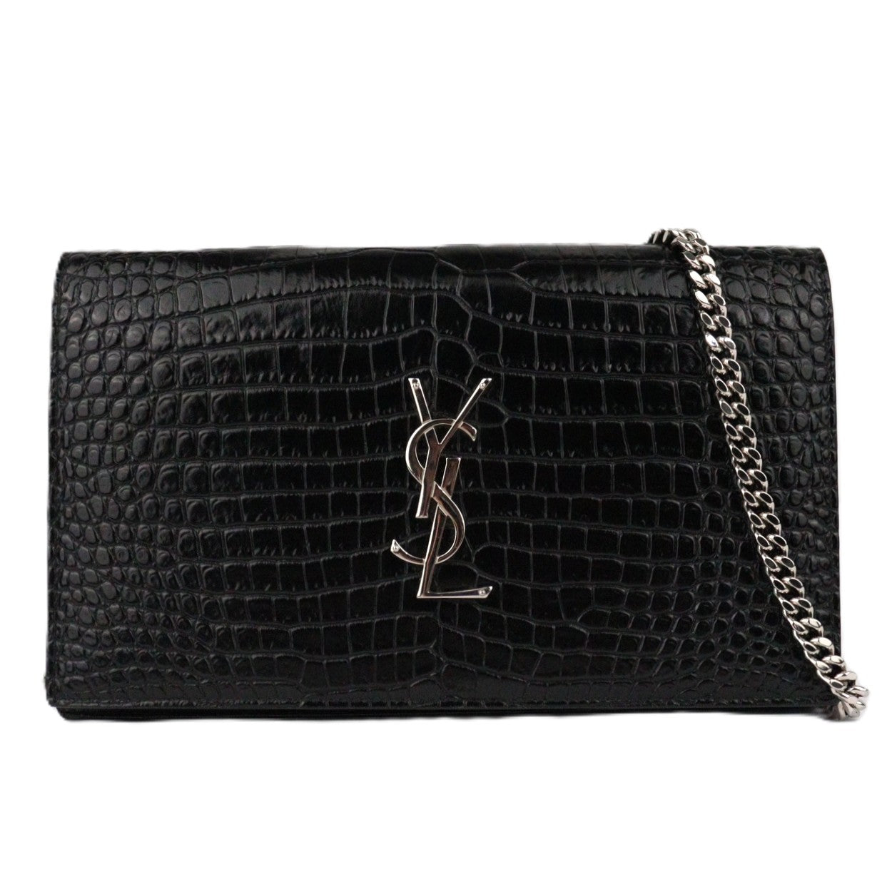 SAINT LAURENT 377829 DND1N KATE WALLAET ON CHAIN