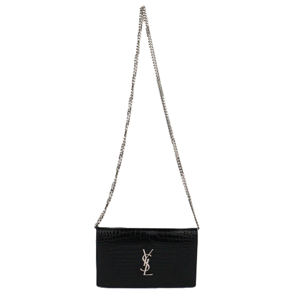SAINT LAURENT 377829 DND1N KATE WALLAET ON CHAIN