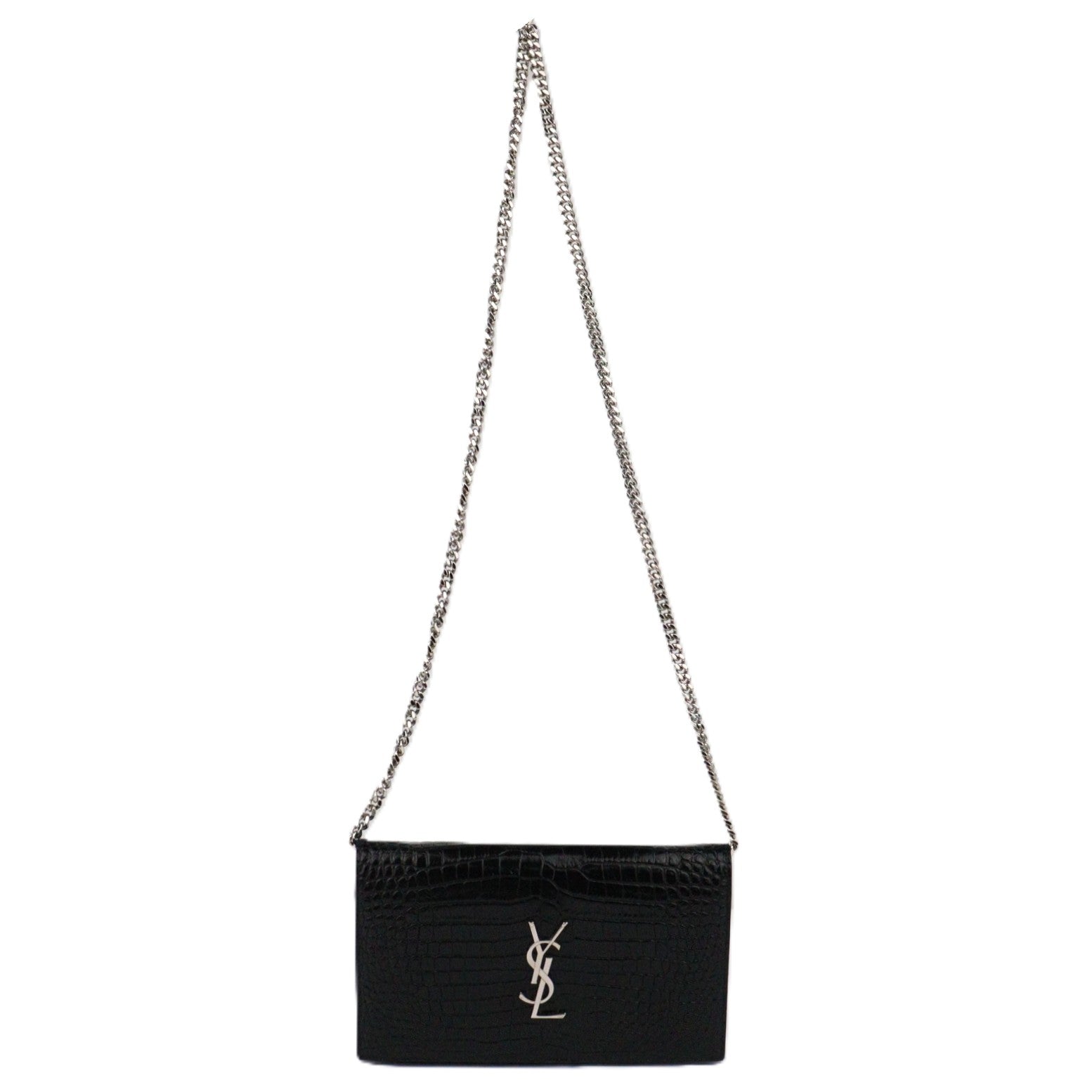 SAINT LAURENT 377829 DND1N KATE WALLAET ON CHAIN