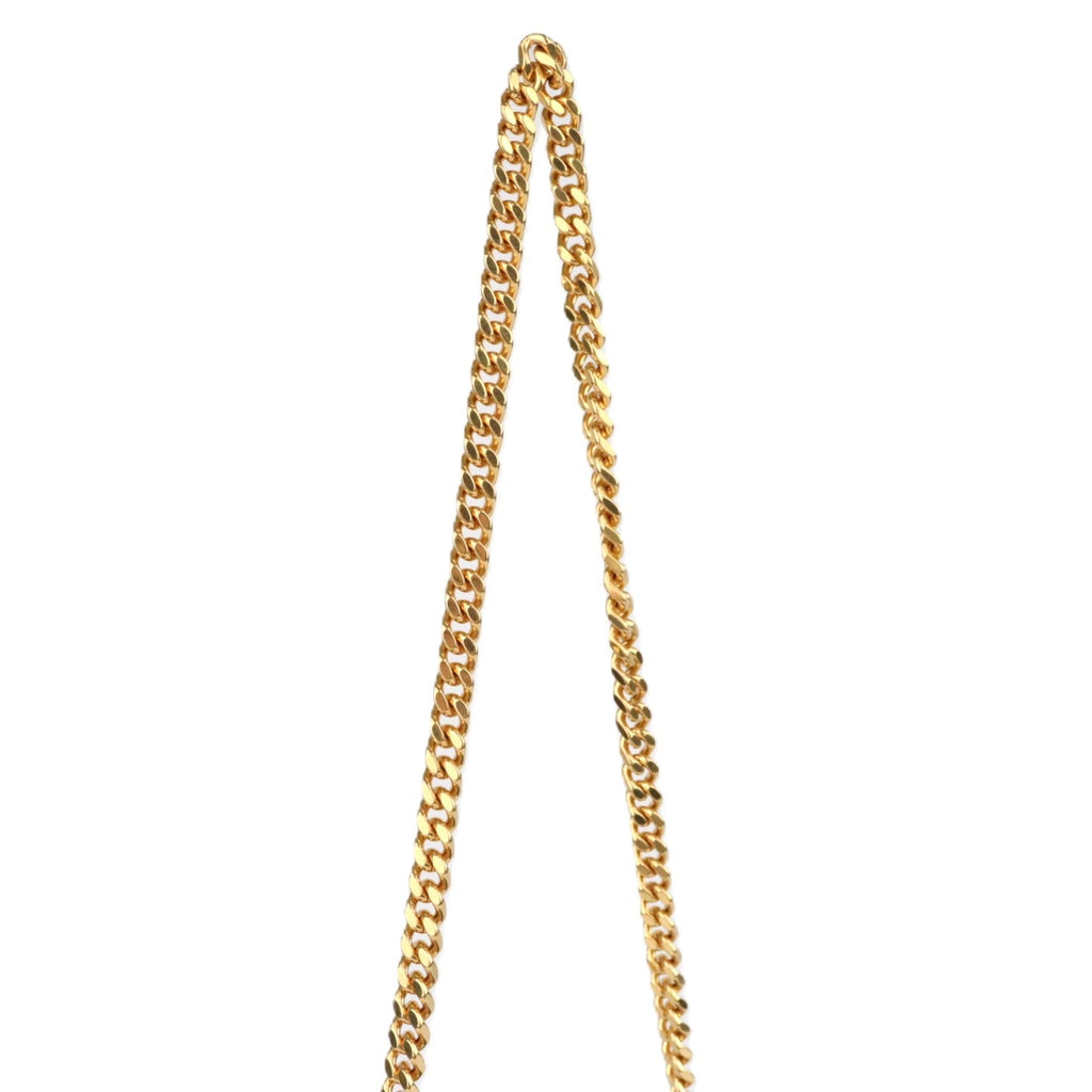 SAINT LAURENT 377828 BOW1 CASSANDRE WALLET ON CHAIN
