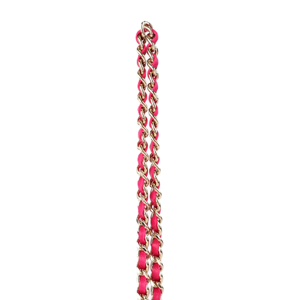 CHANEL AP2844 TOP HANDLE FLAP WALLAET ON CHAIN