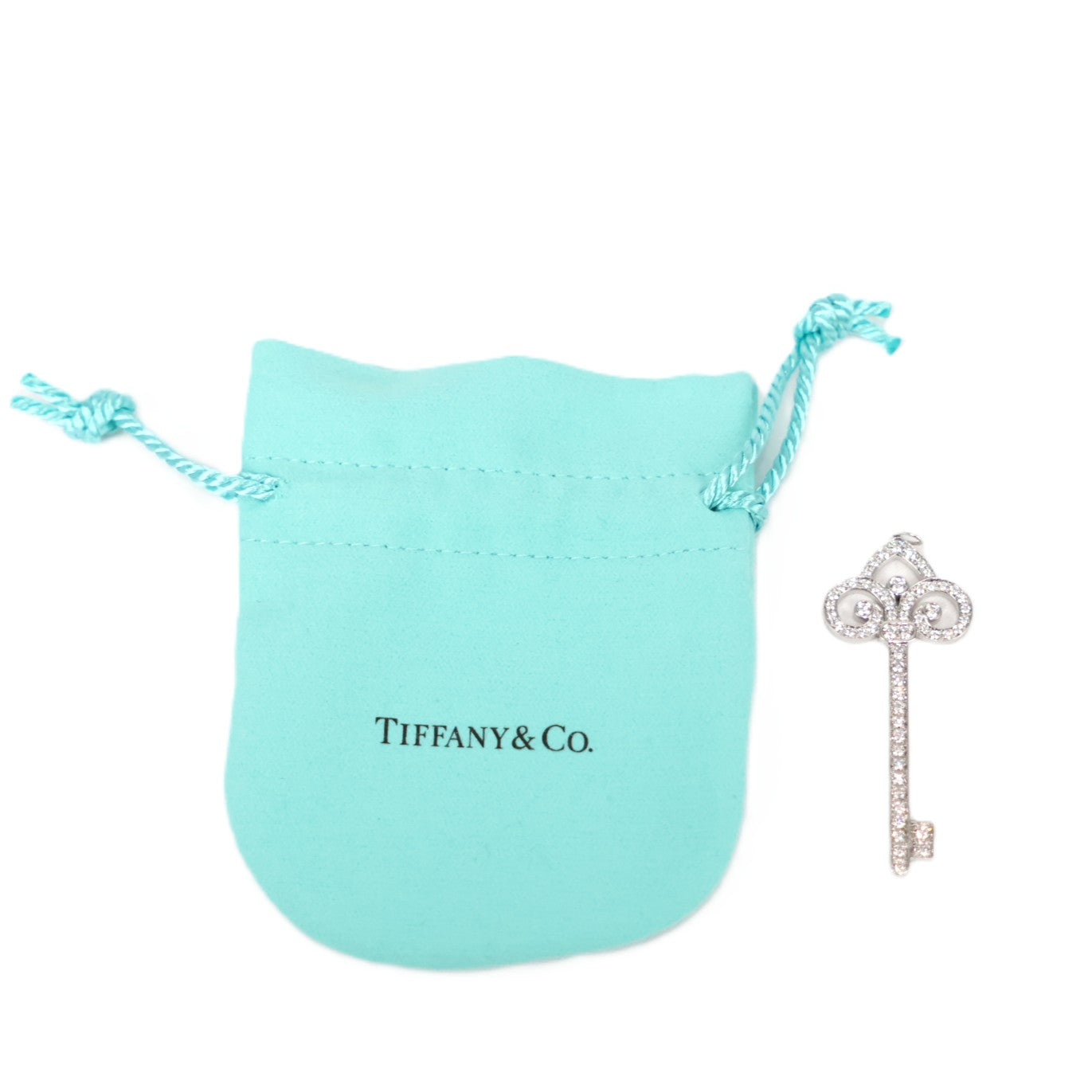 TIFFANY & Co. 60011742 Fleur de Lis Key Pendant