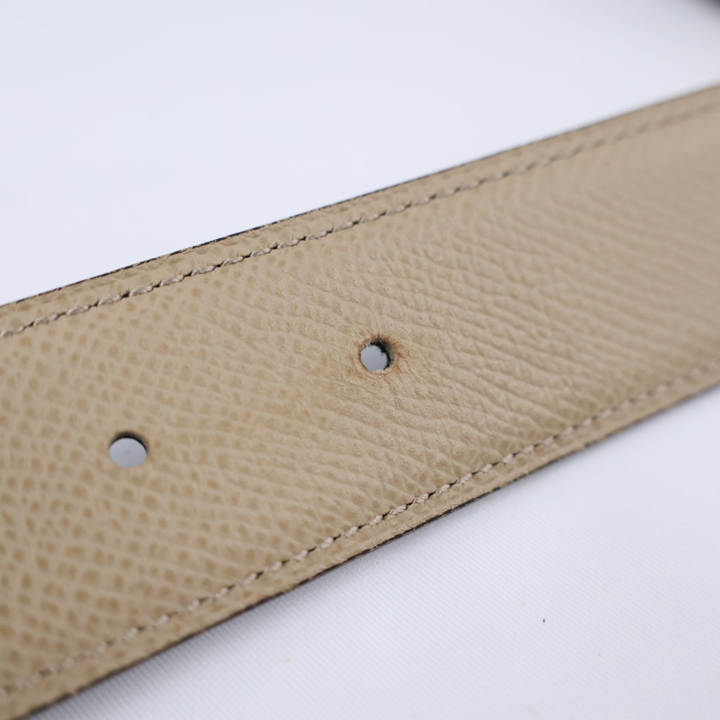 HERMES 080029CY+075394CA CEINTURE5382 MONOCHROME 85 BELT
