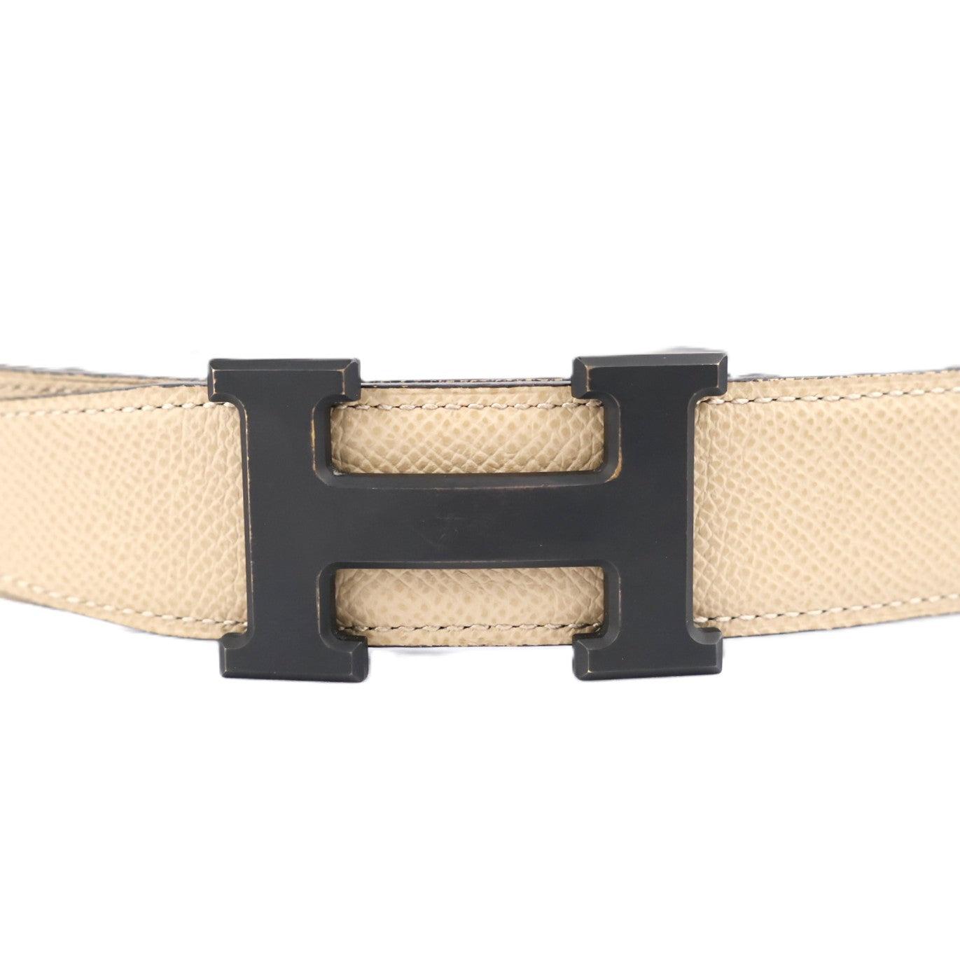 HERMES 080029CY+075394CA CEINTURE5382 MONOCHROME 85 BELT