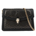 BVLGARI 288985 SERPENTI DIAMOND BLAST CROSSBODY BAG