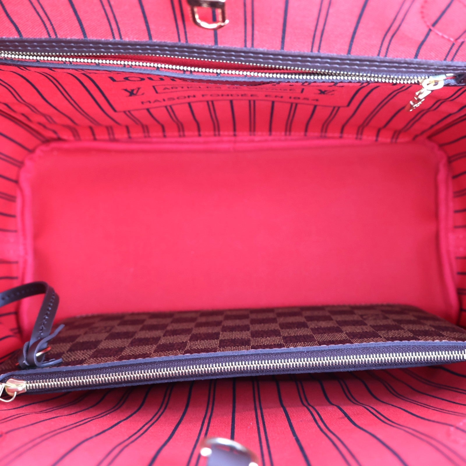 LOUIS VUITTON N41358 NEVERFULL MM TOTE BAG