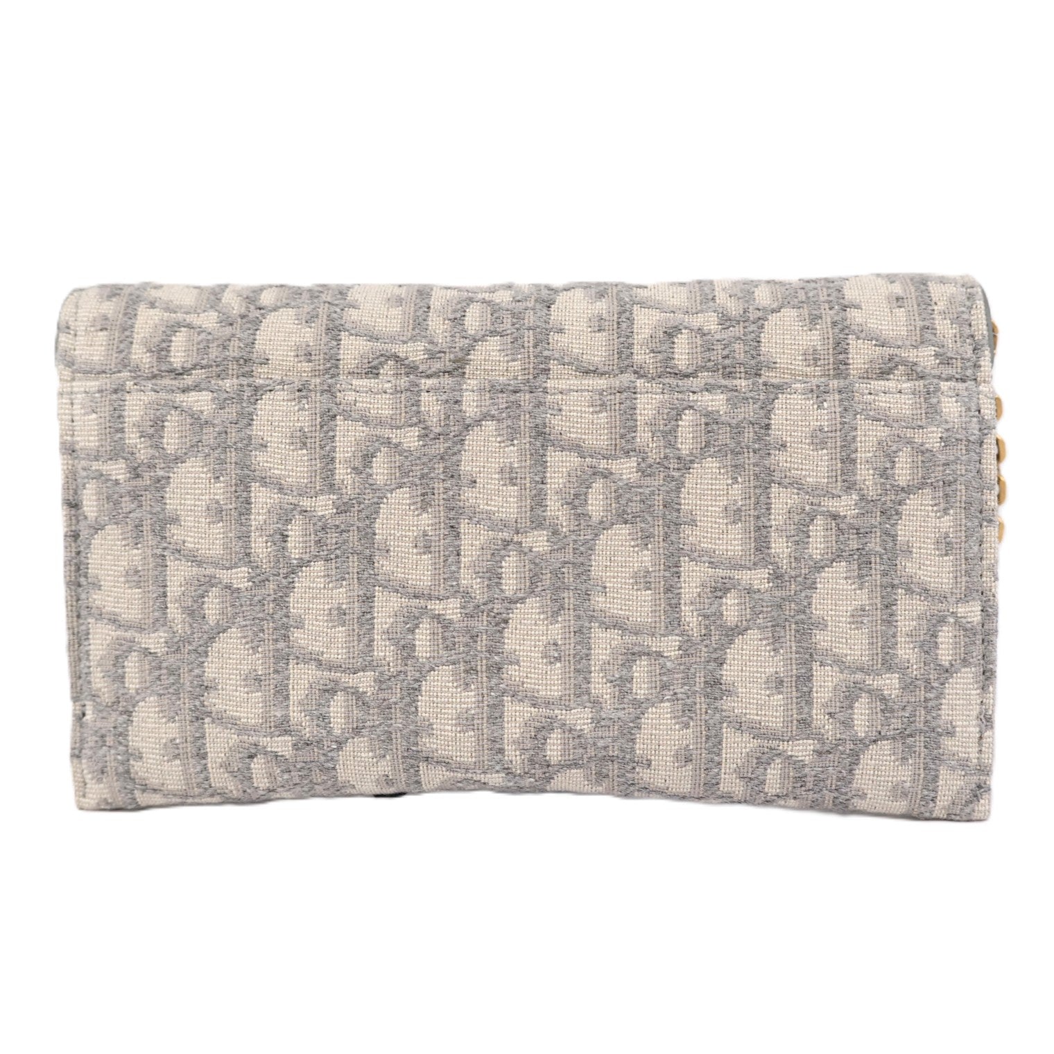 DIOR S5907CTZQ SADDLE CHAIN POUCH MEDIUM WALLET ON CHAIN