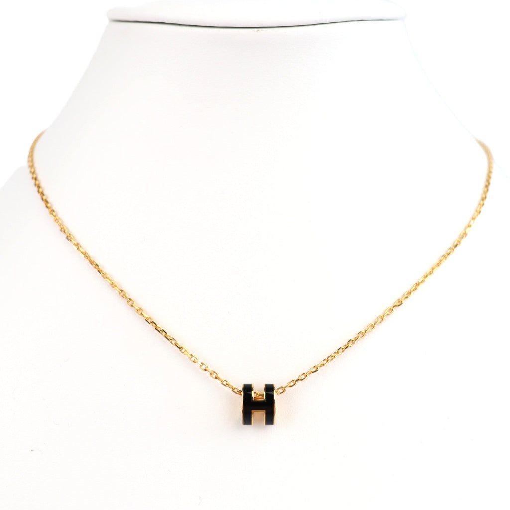 HERMES 147992F POP H MINI NECKLACE