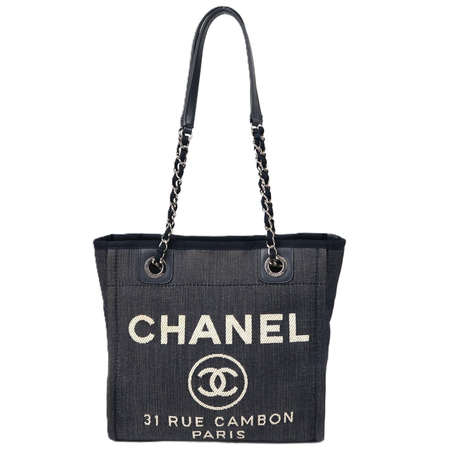 CHANEL 66939 DEAUVILLE TOTE BAG