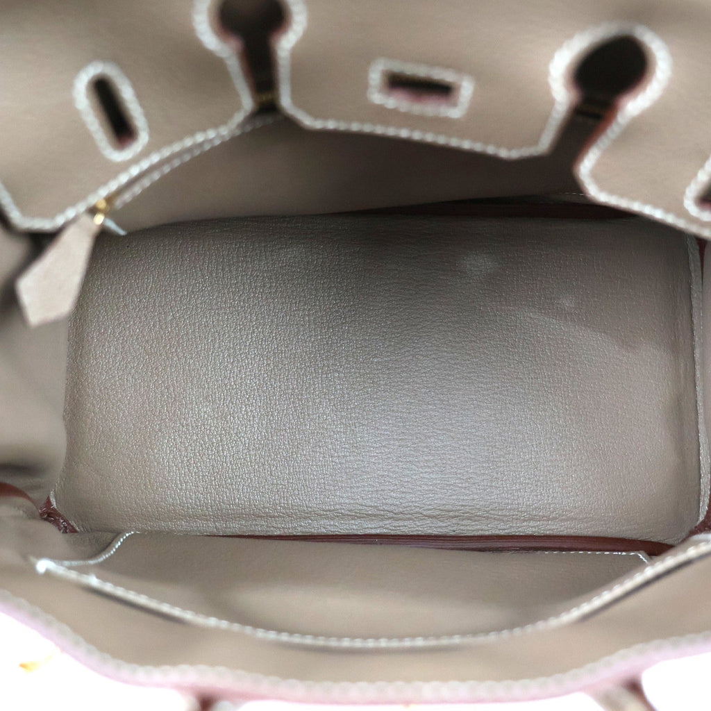 HERMES 041344CC BIRKIN 25 HANDBAG