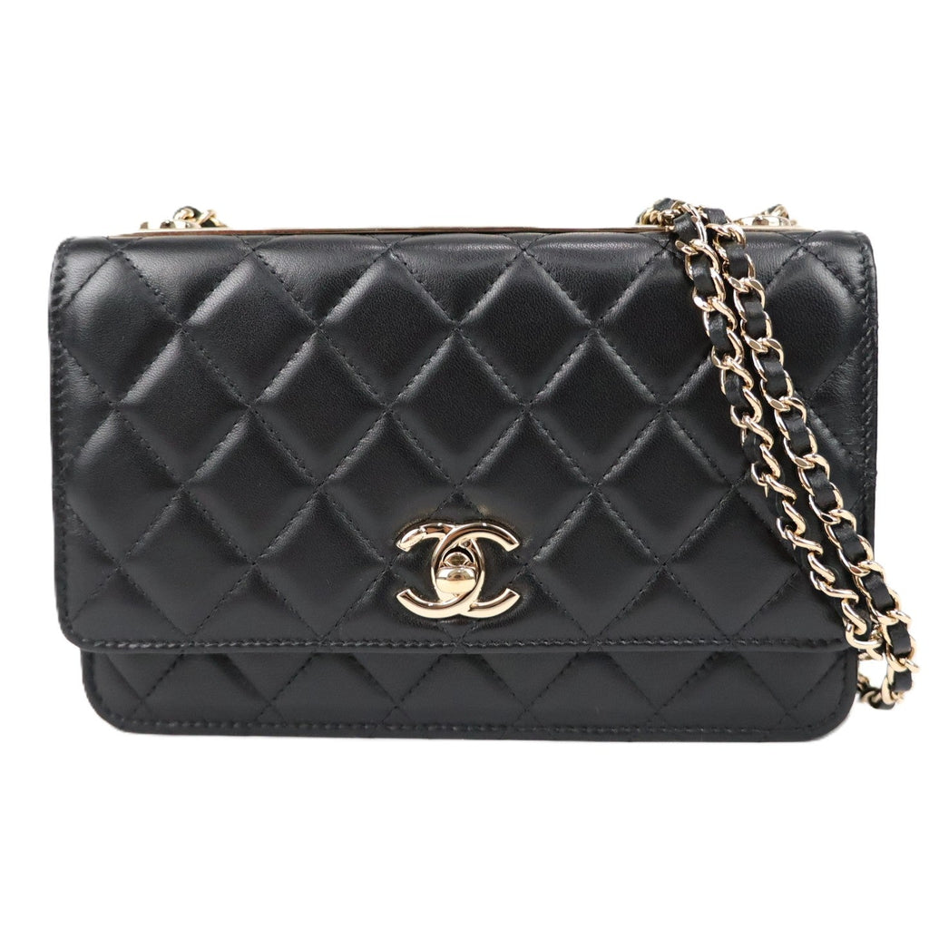 CHANEL 80982 TRENDY CC WALLAET ON CHAIN