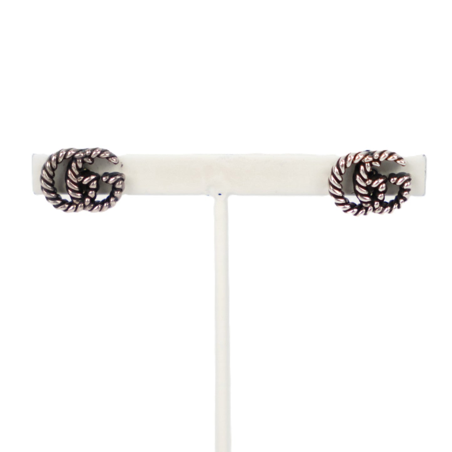 GUCCI 627755 J8400 0701 GG Marmont Stud Earrings