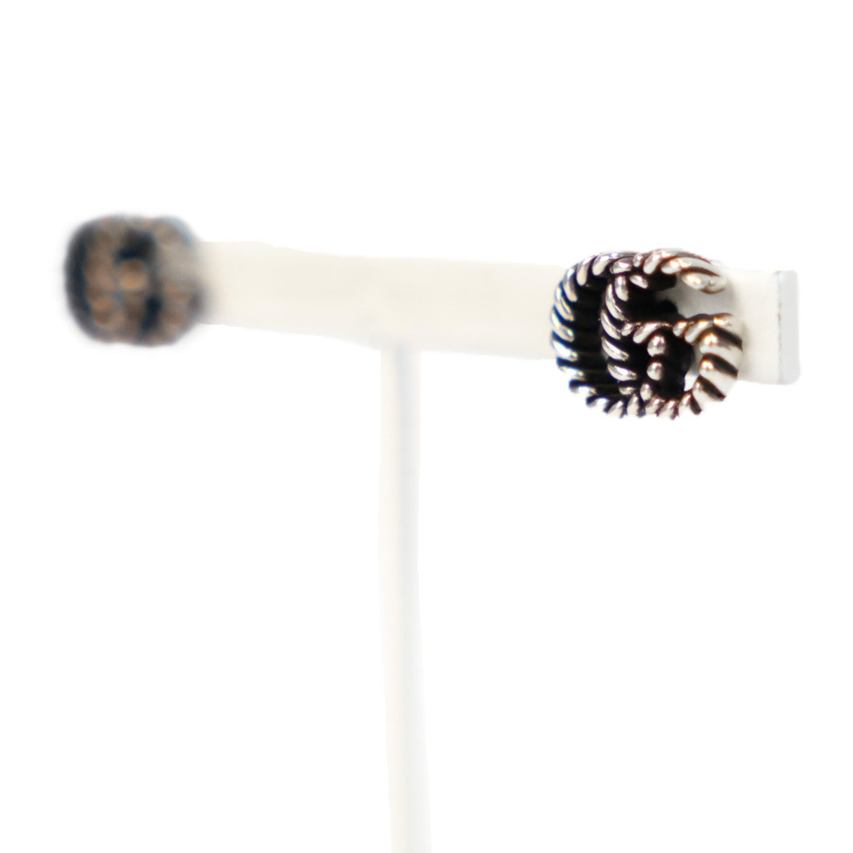 GUCCI 627755 J8400 0701 GG Marmont Stud Earrings