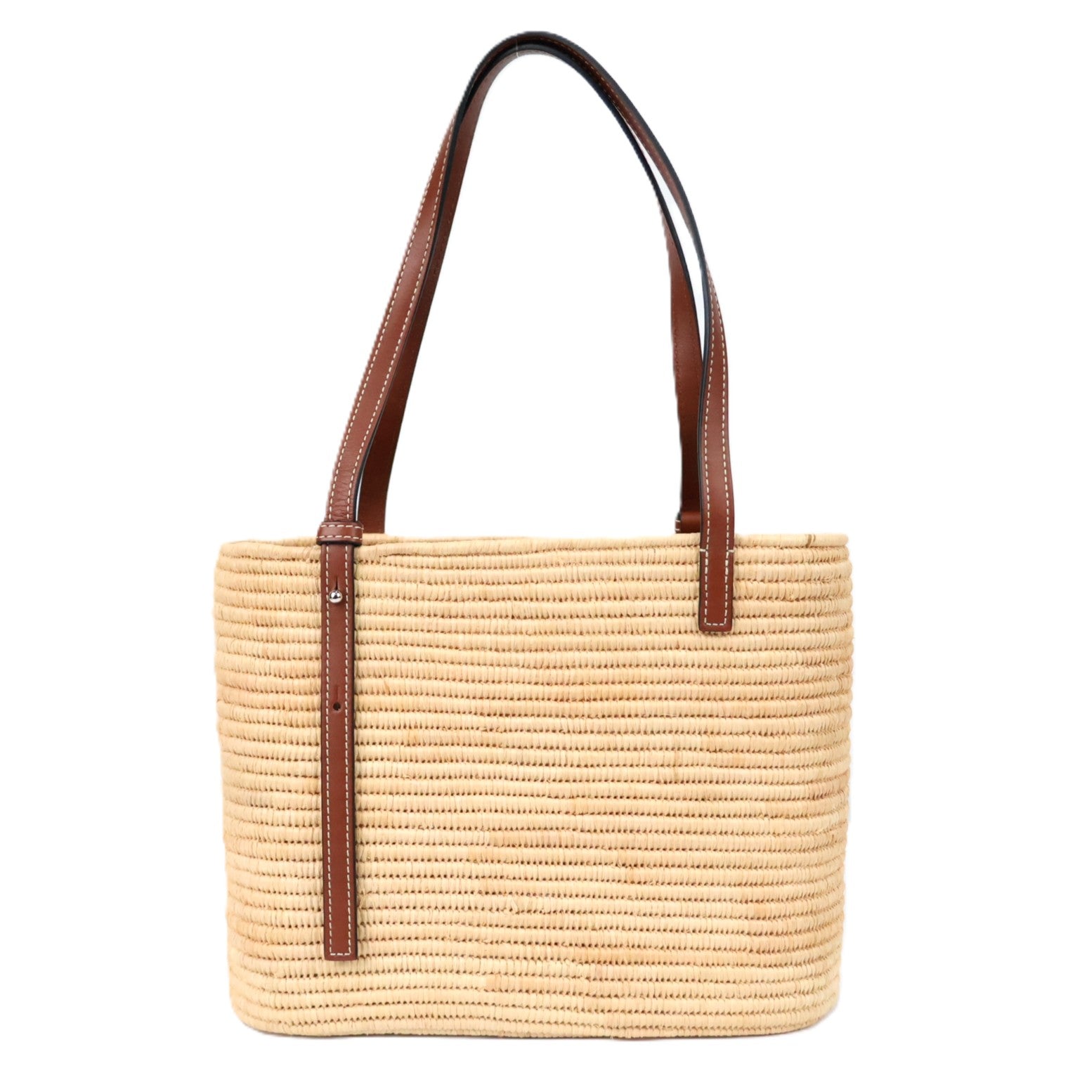 LOEWE A223099X02 SQUAREBASKET SMALL TOTE BAG