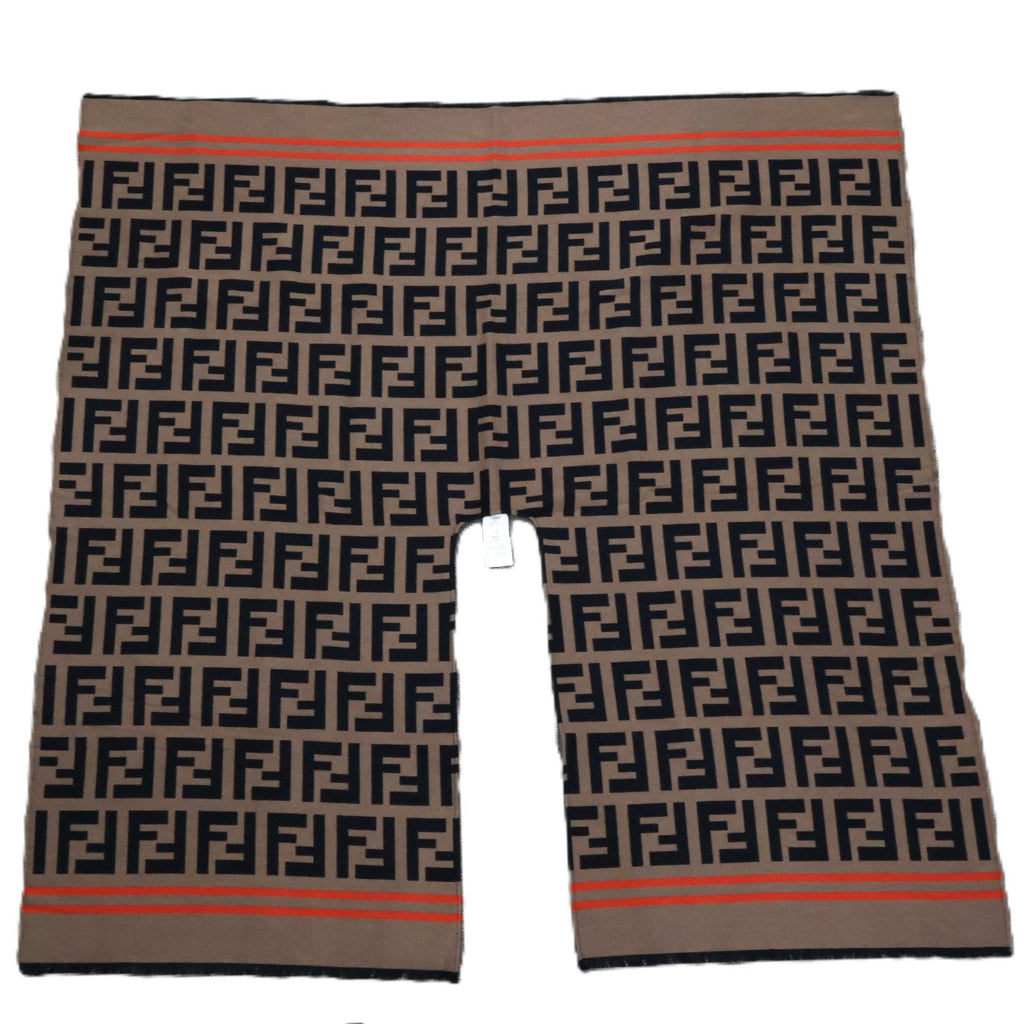 FENDI FXX636 A3Q1 FF PONCHO 140X140 CAPE