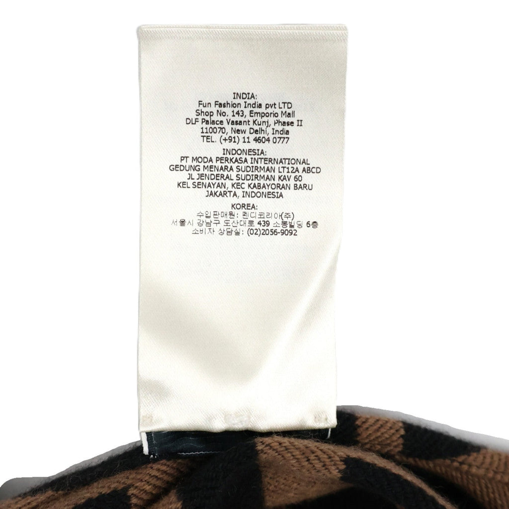 FENDI FXX636 A3Q1 FF PONCHO 140X140 CAPE
