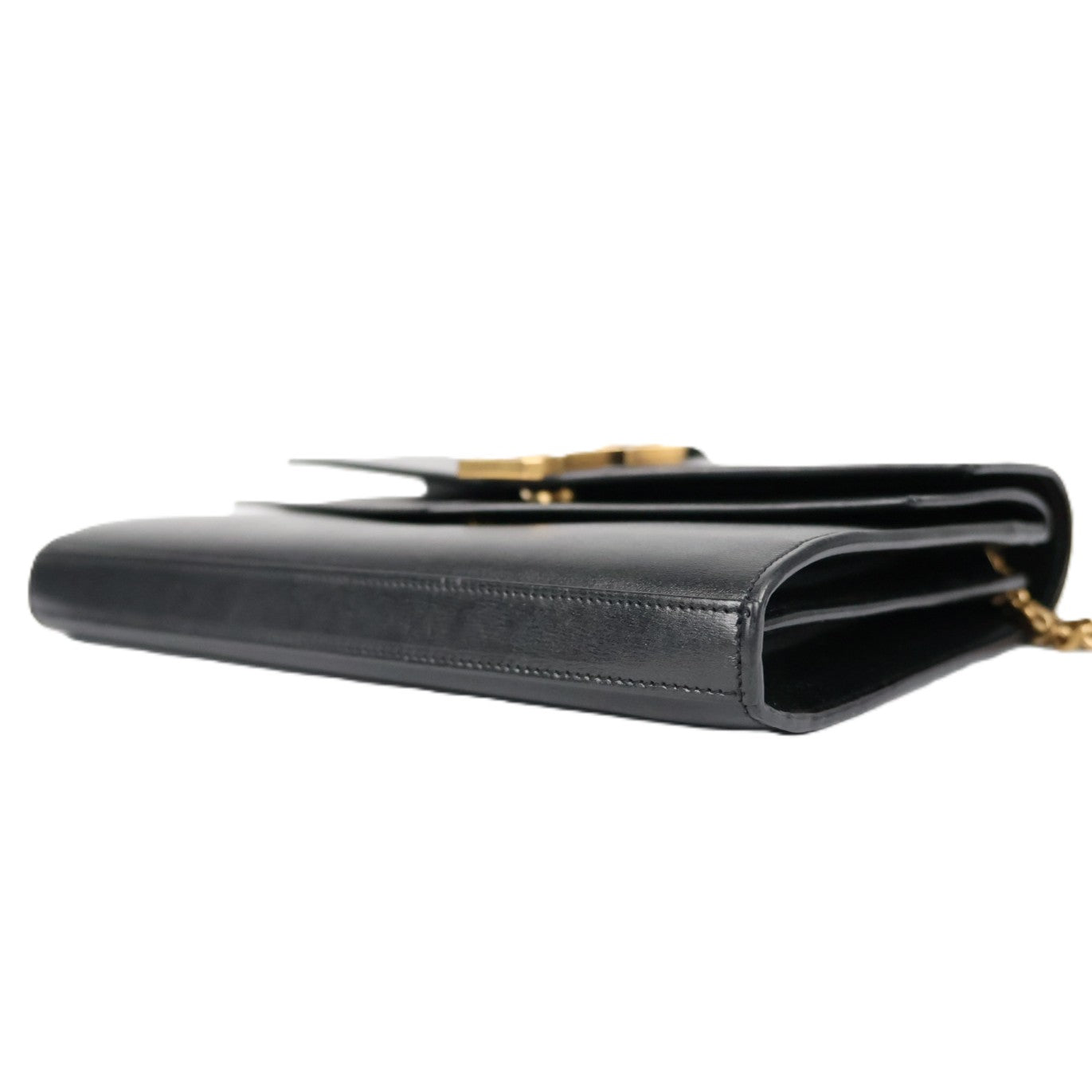 SAINT LAURENT 575012 02G0W WALLAET ON CHAIN