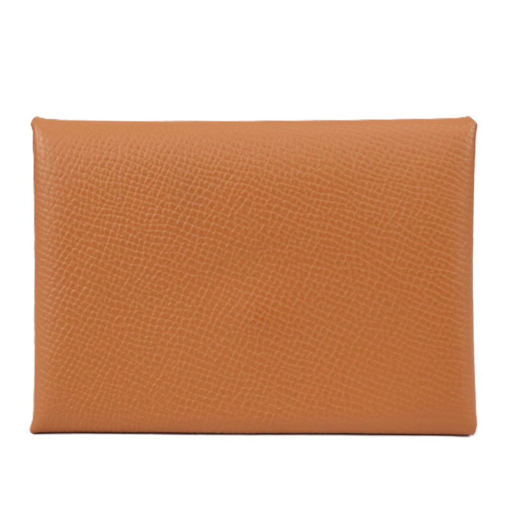 HERMES 082977CK CALVI DUO CARD HOLDER