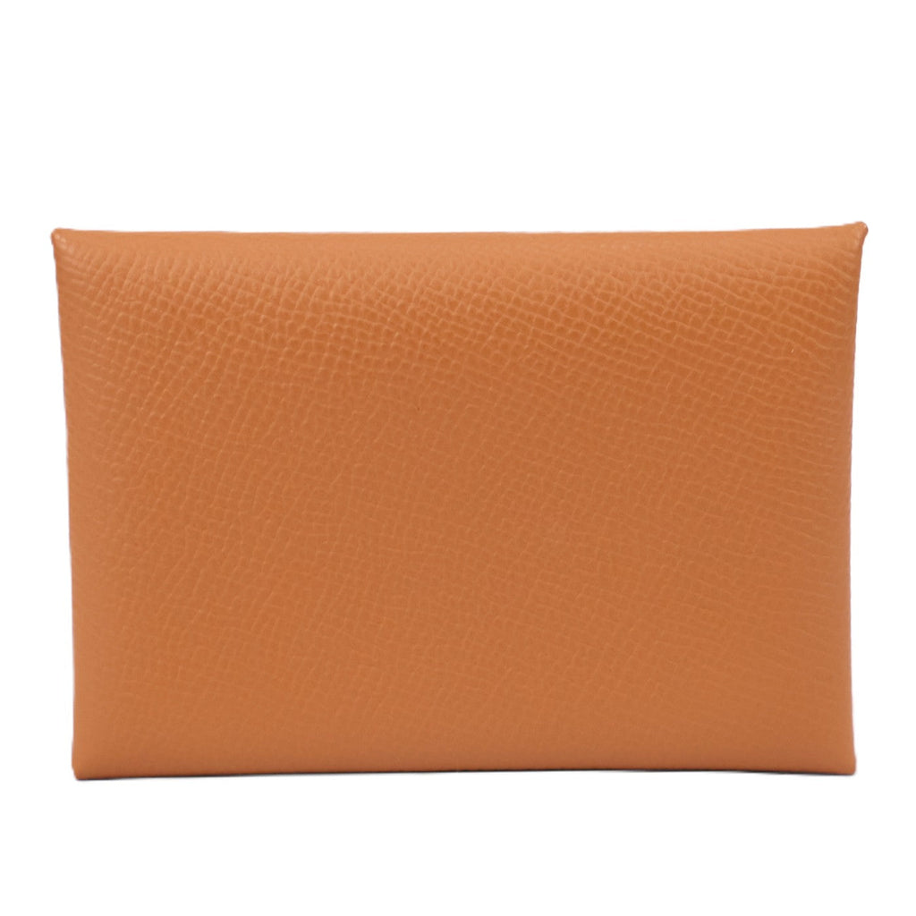 HERMES 082977CK CALVI DUO CARD HOLDER