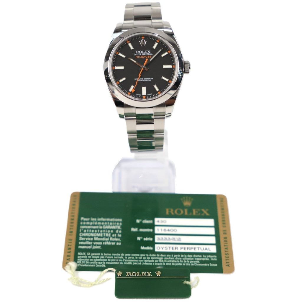 ROLEX 116400 Milgauss