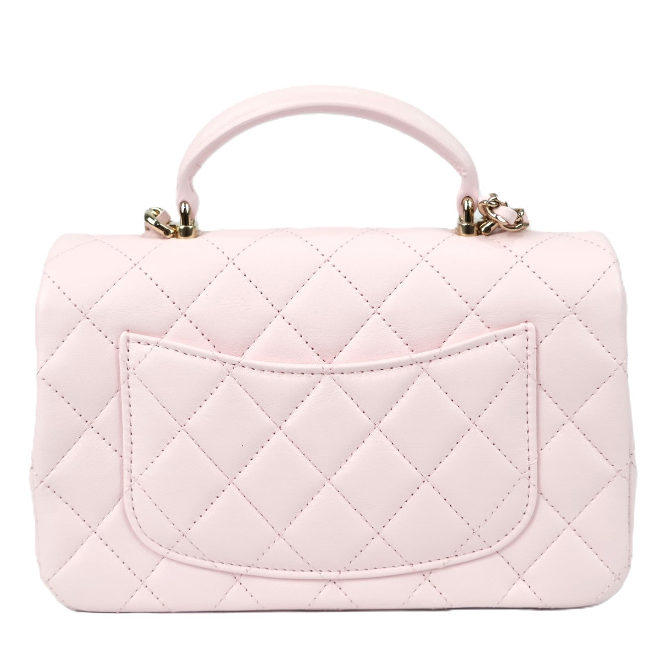 CHANEL AS2431 TOP HANDLE FLAP HANDBAG
