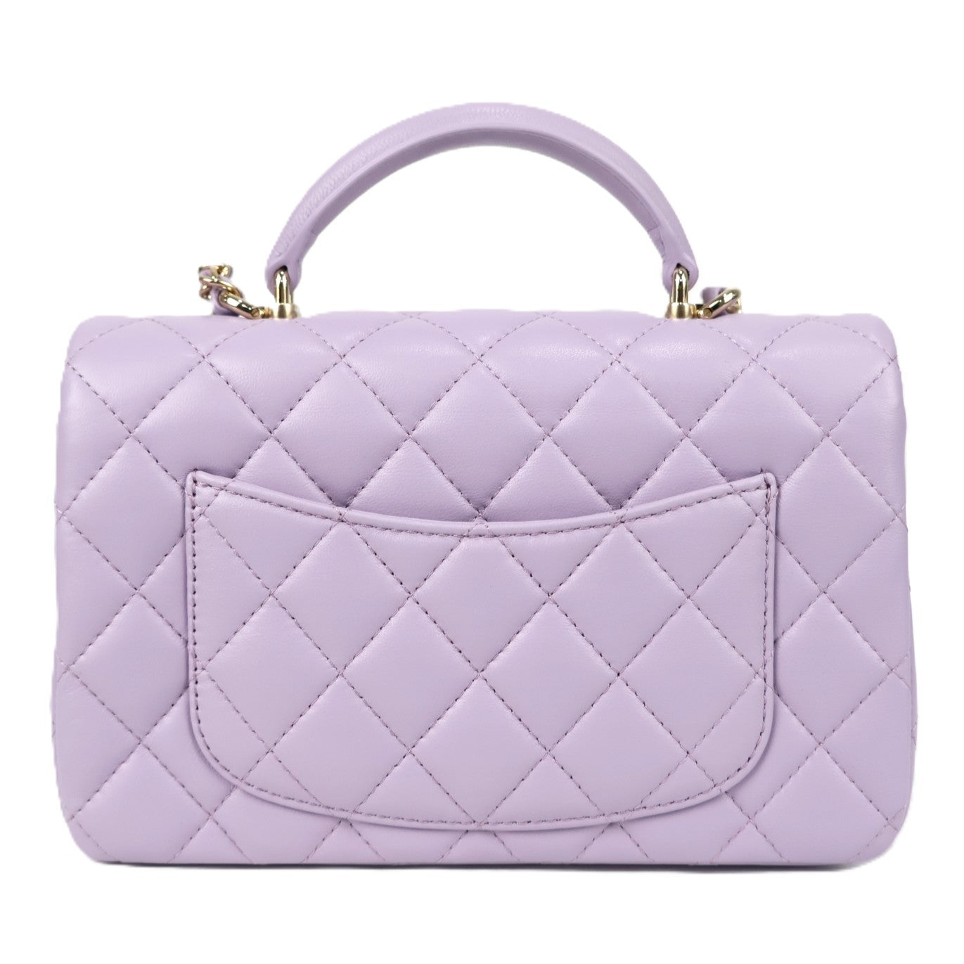 CHANEL AS2431 TOP HANDLE FLAP HANDBAG