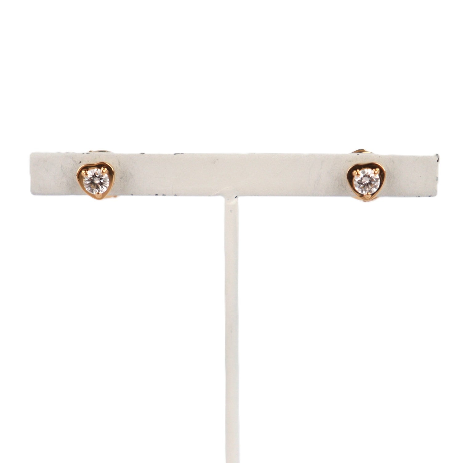 Cartier B8042200 Diamants Legers Heart Earrings