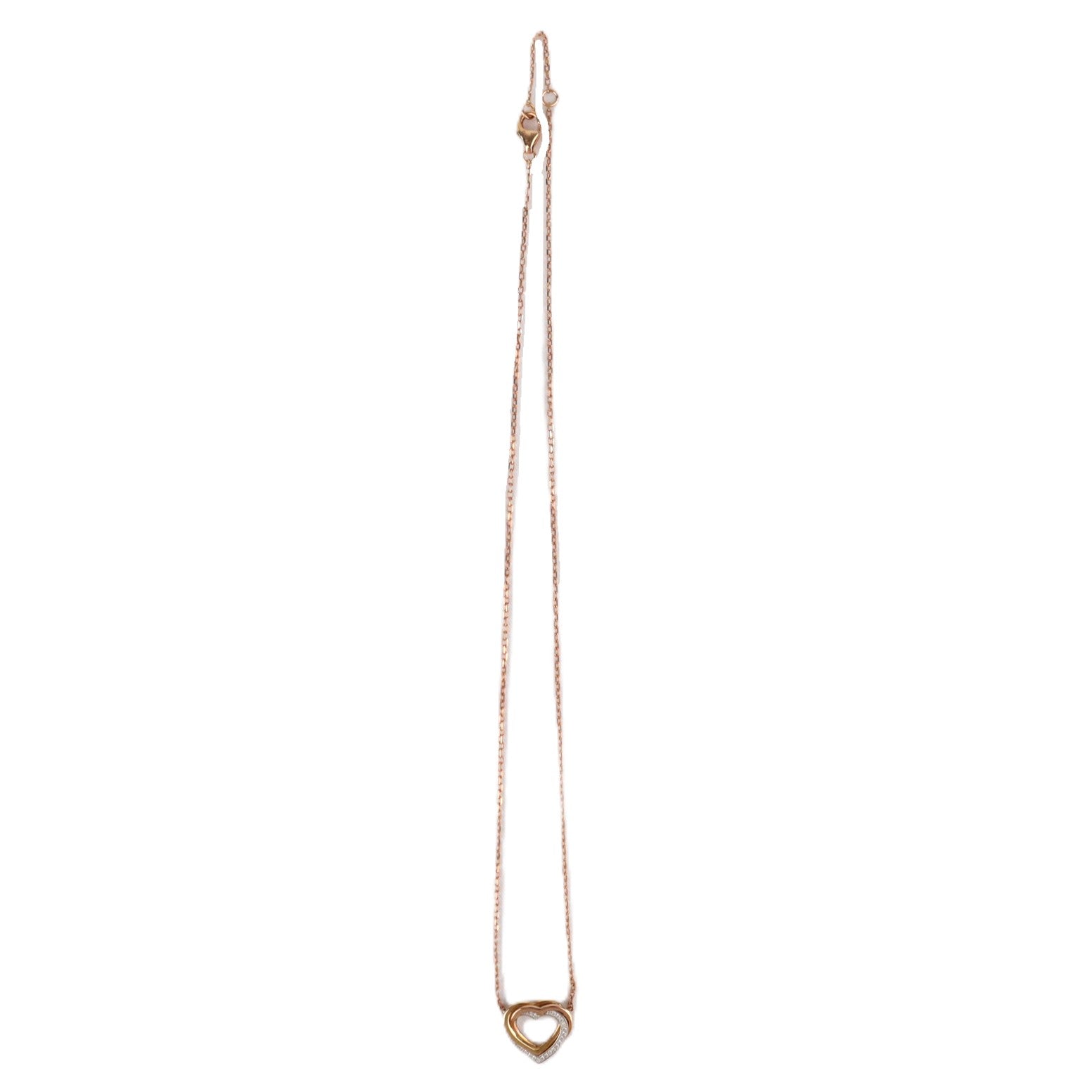 Cartier B7061200 Trinity Heart Necklace