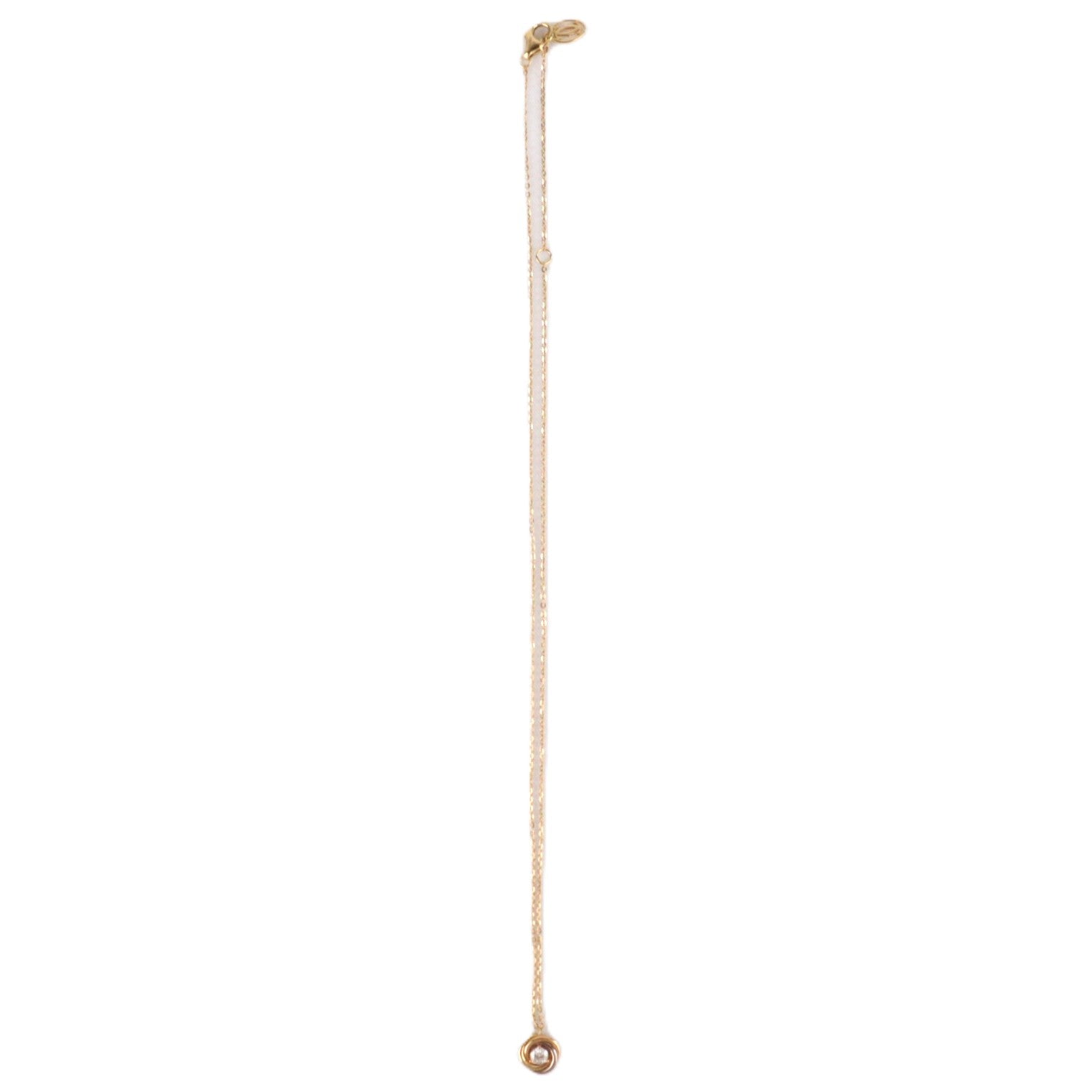 Cartier B7224812 Trinity 1-Diamond Necklace